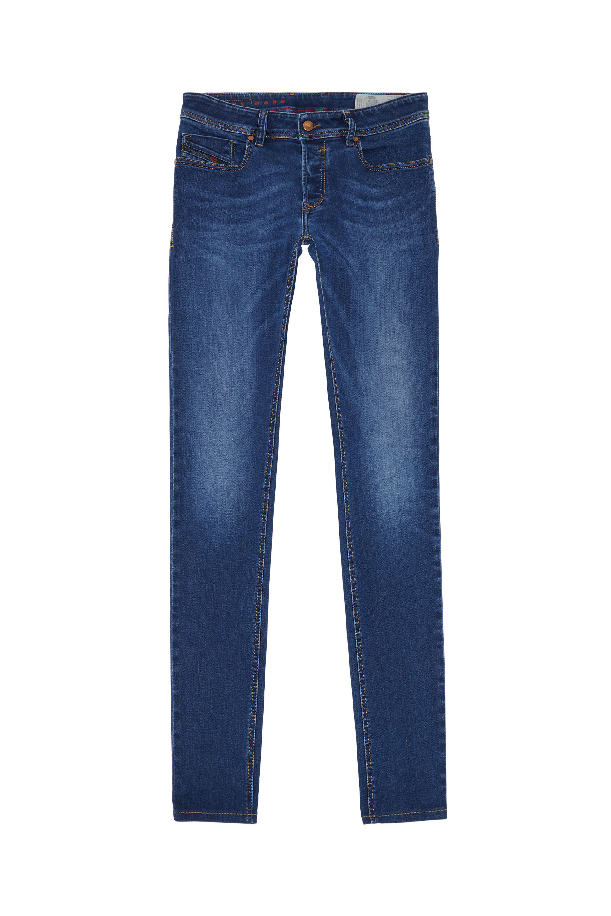 Diesel - SLEENKER, Man's Man - Jeans Dark blue in Dark Blue - 1