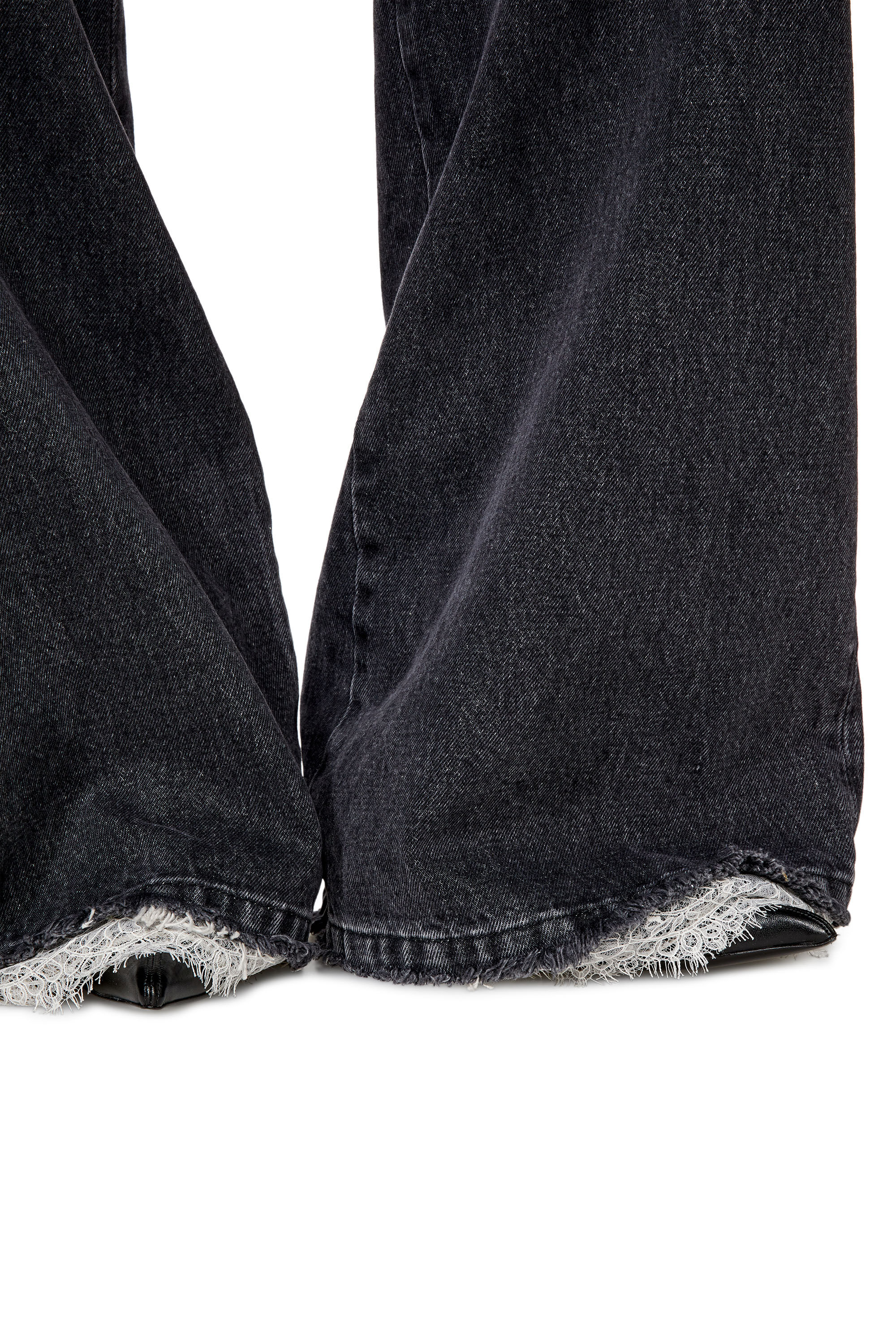 Diesel - Bootcut and Flare Jeans 1978 D-Akemi 007S2, Woman's Bootcut and Flare Jeans - 1978 D-Akemi in Black/Dark grey - 5