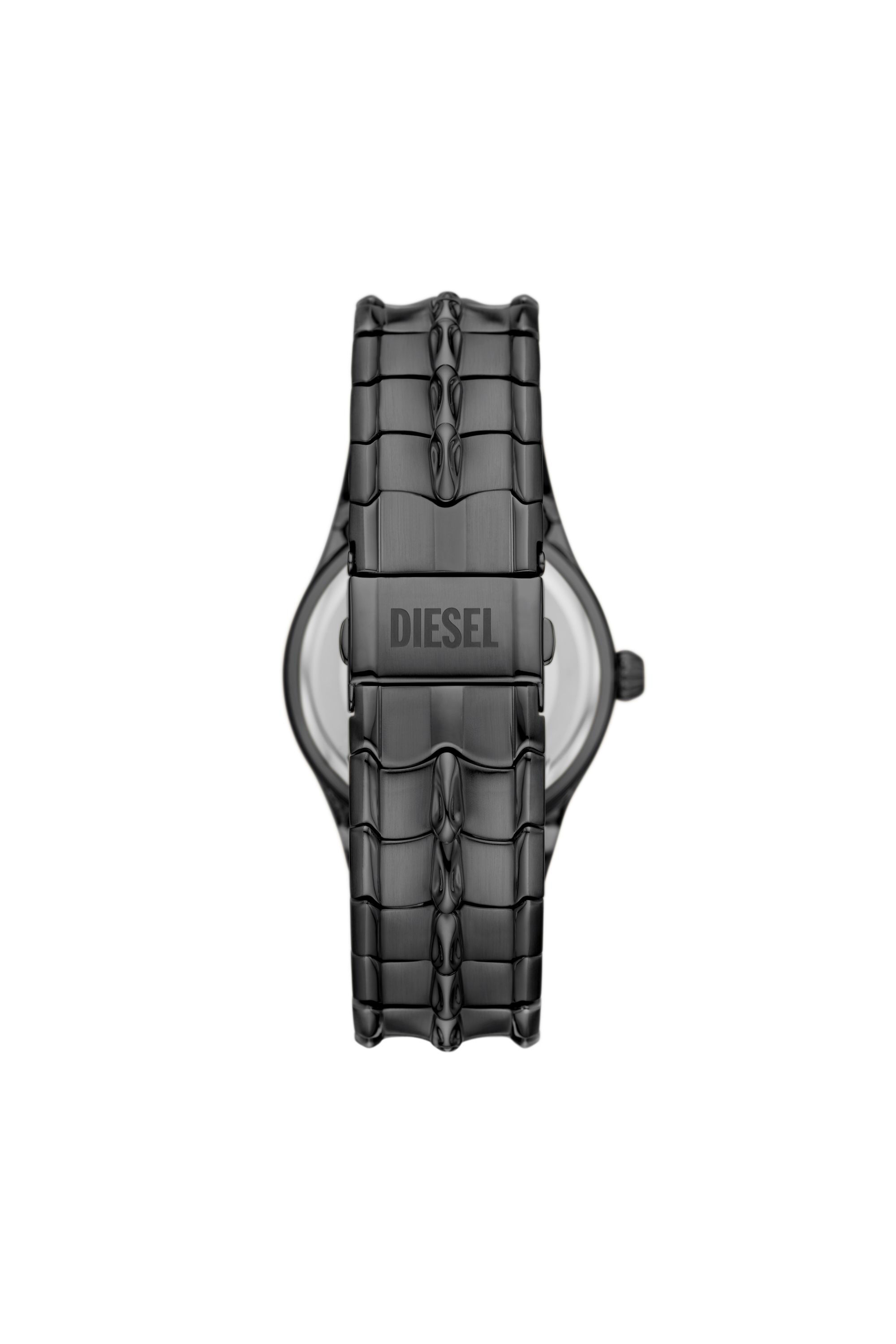 Diesel - DZ2199, Man's Vert three-hand date gunmetal stainless steel watch in Dark grey - 2