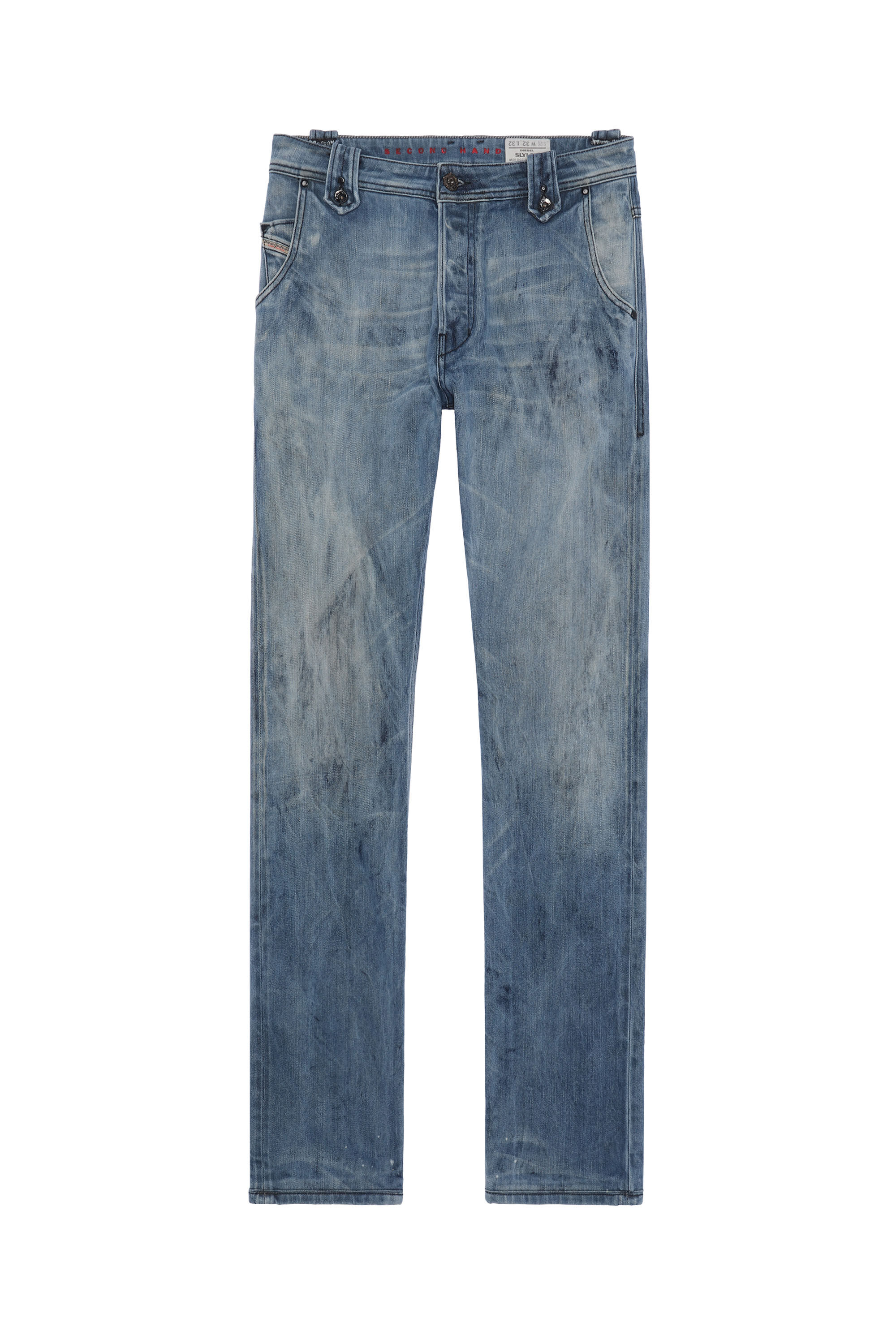 Diesel - SLYLOW, Man's Diesel Man - Jeans Medium blue in Medium blue - 1