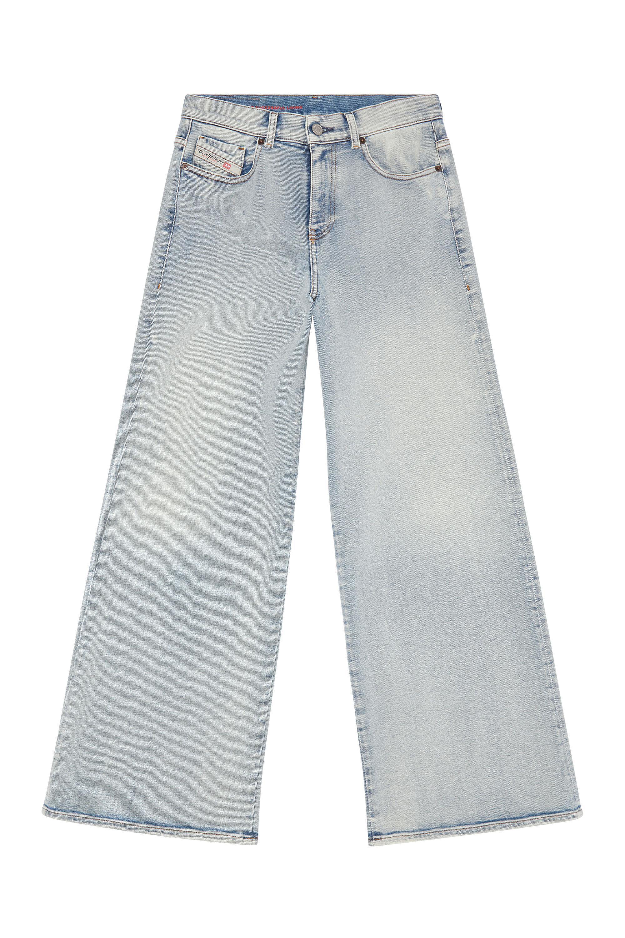 Diesel - Bootcut and Flare Jeans 1978 D-Akemi 9C08L, Woman's Bootcut and Flare Jeans - 1978 D-Akemi in Light Blue - 2