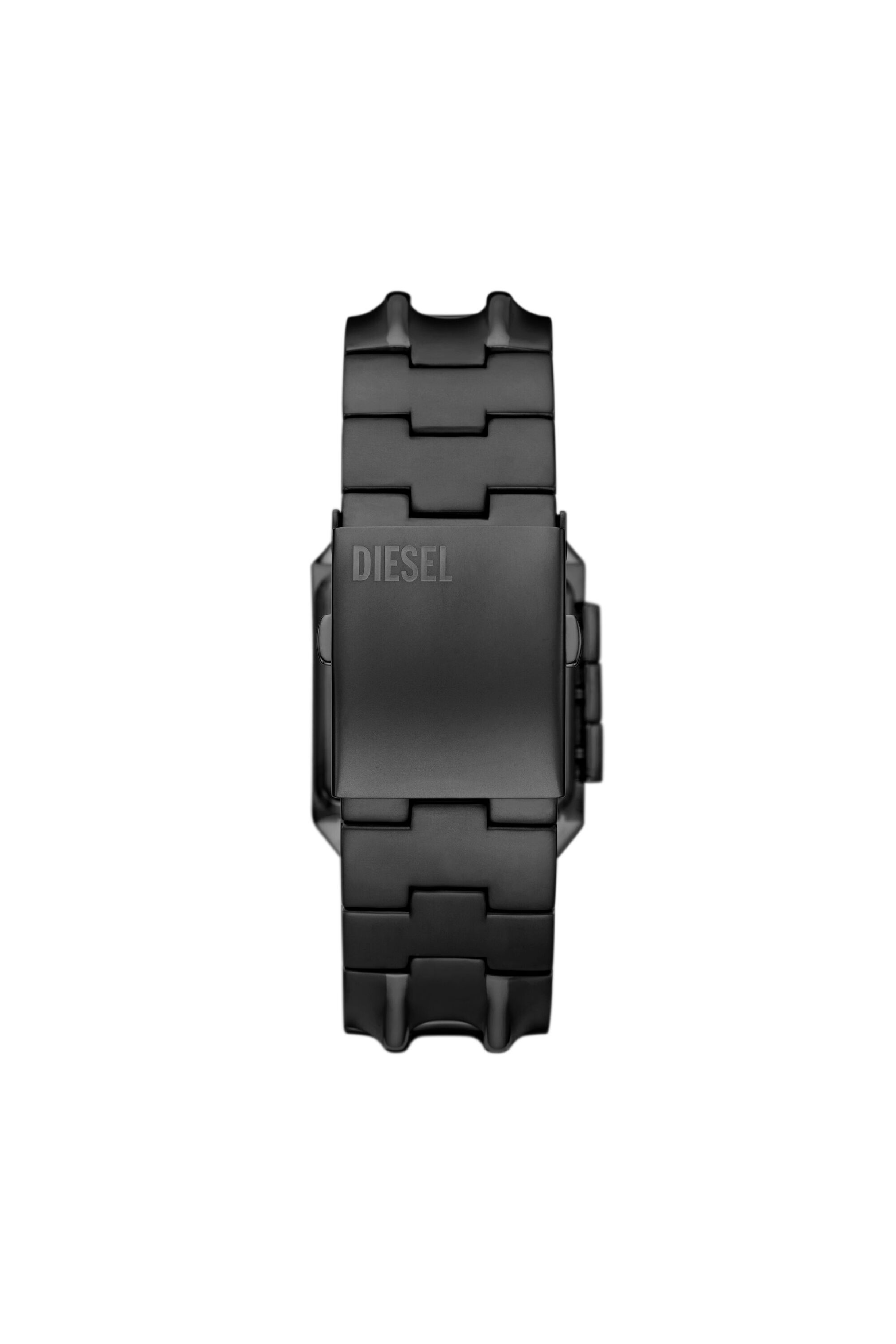 Diesel - DZ2156, Man's Croco Digital stainless steel watch in Black - 2