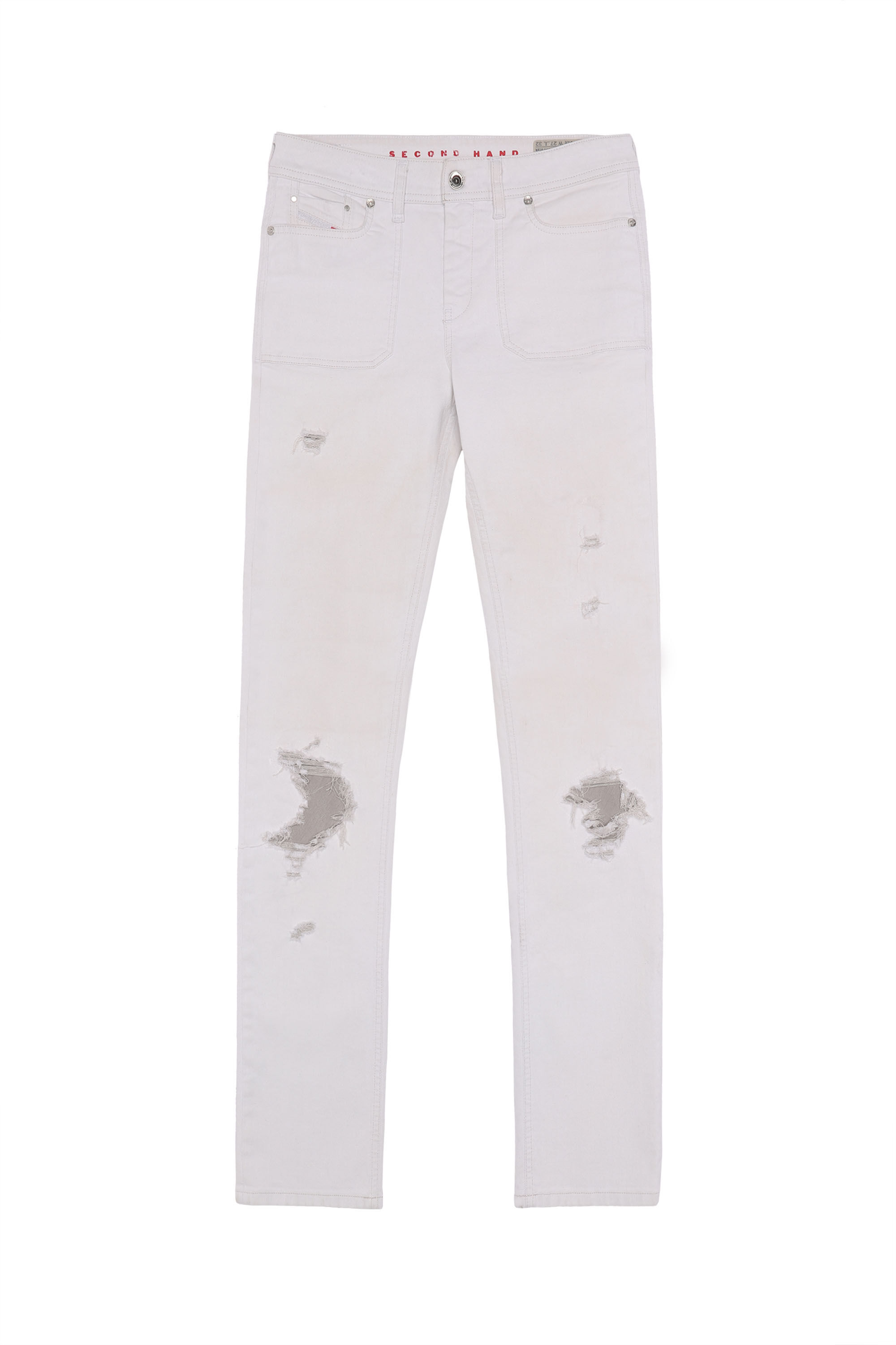 Diesel - Woman's REEN-PATCH, White - 1