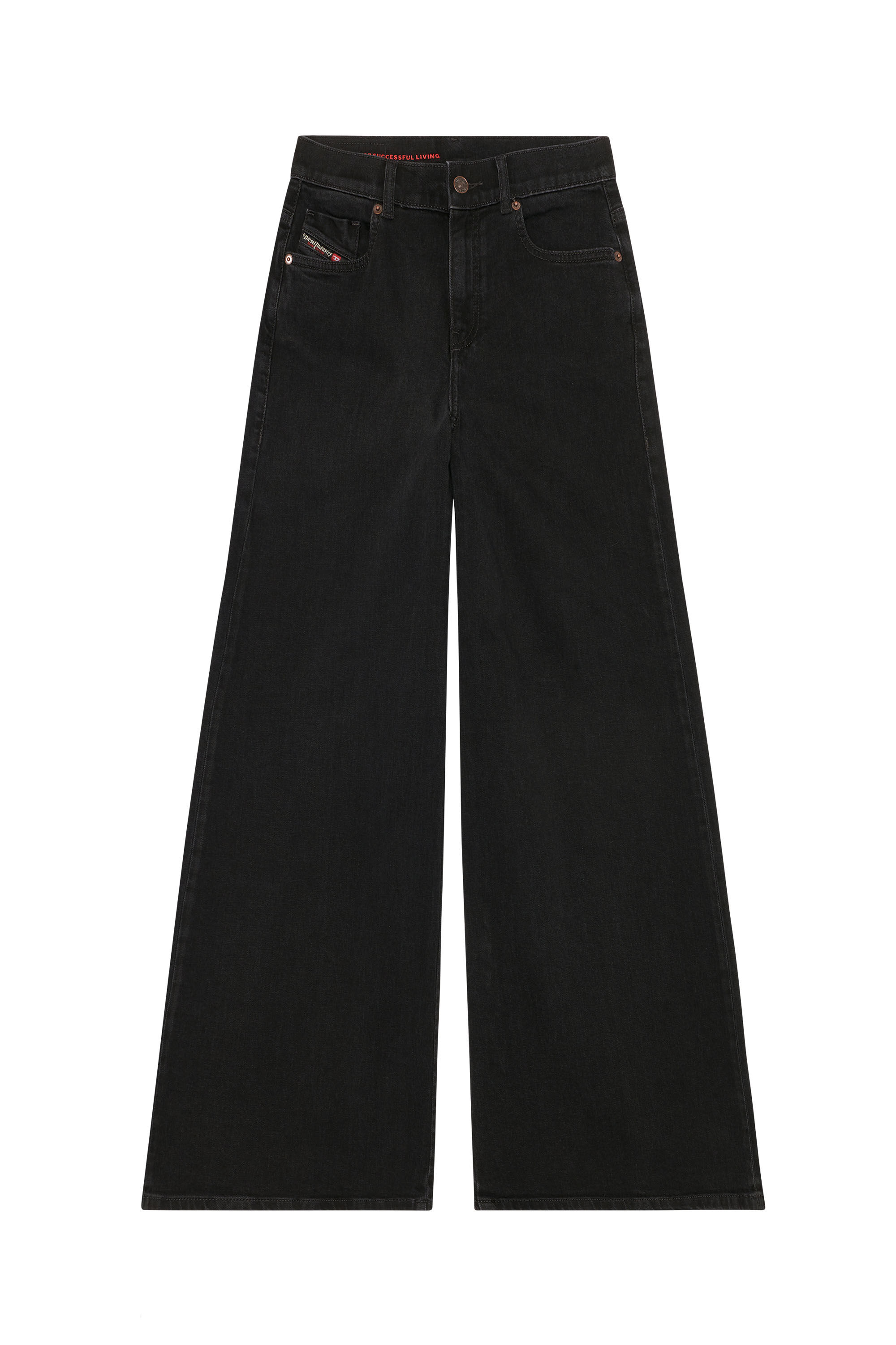 Diesel - Bootcut and Flare Jeans 1978 D-Akemi Z9C25, Woman's Bootcut and Flare Jeans - 1978 D-Akemi in Black/Dark grey - 2