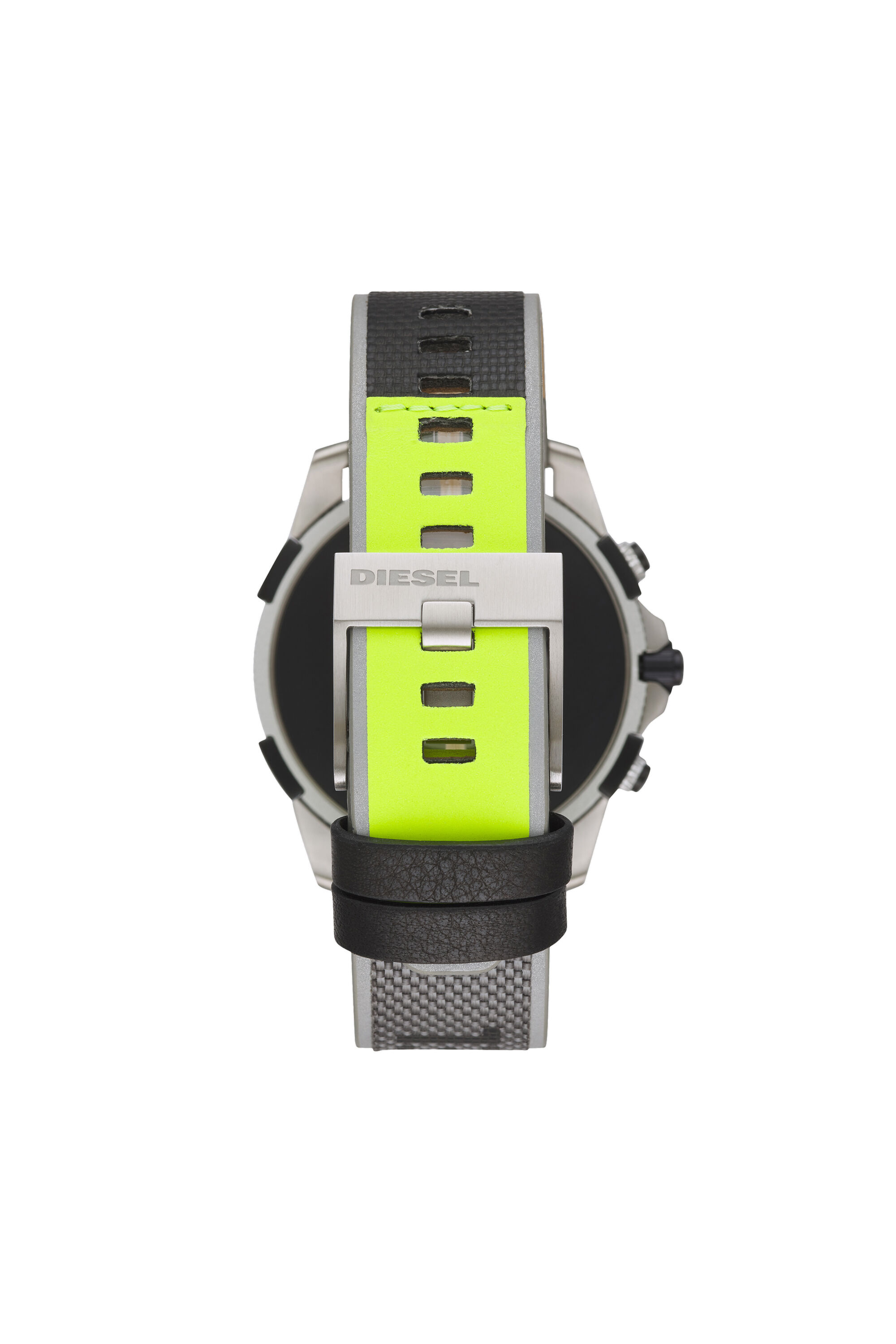 Diesel - DT2012, Man's Full guard 2.5 touchscreen smartwatch - black nylon in Gray/Black - 2