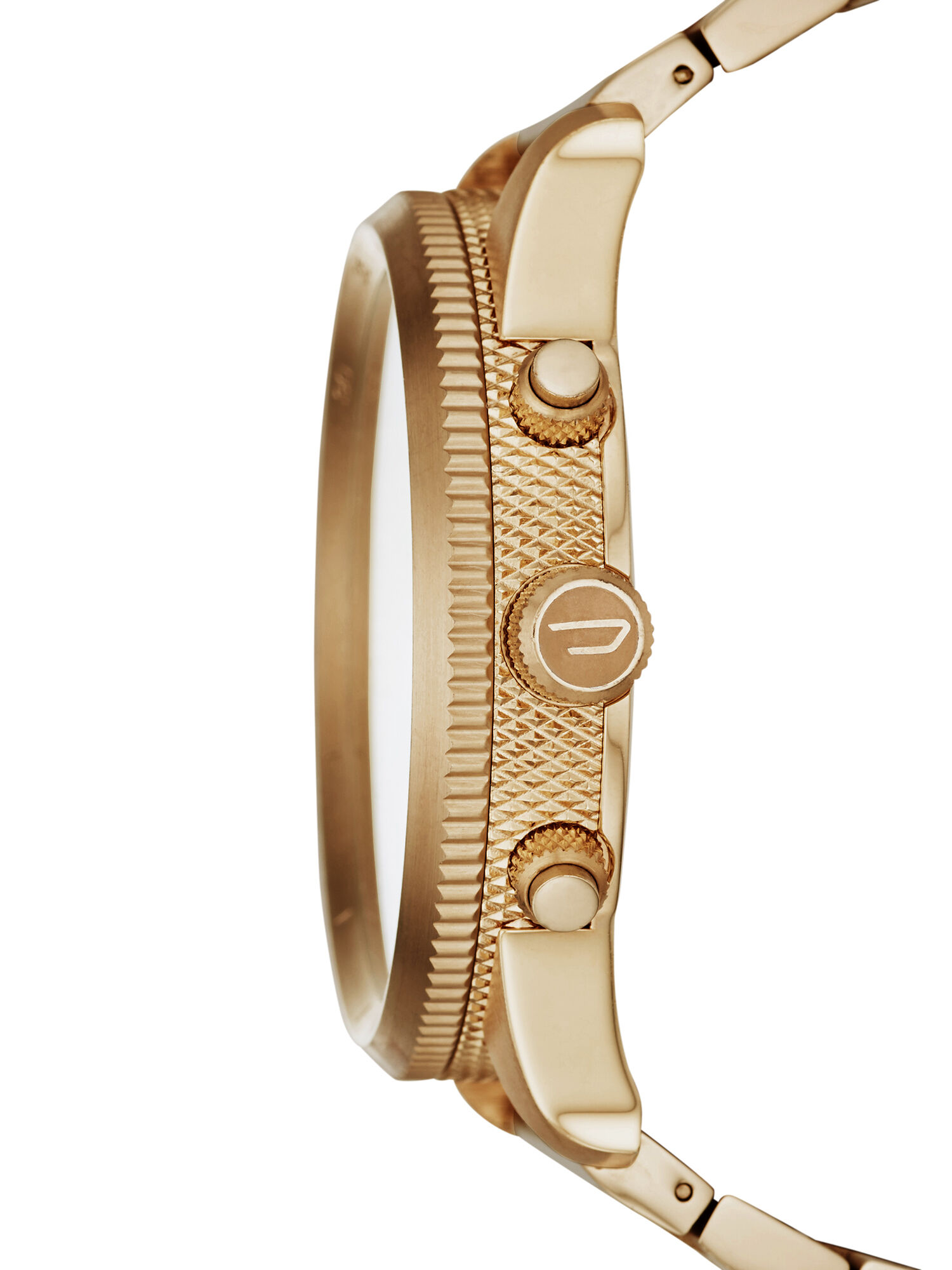Diesel - DZ4446, Man's Gold-tone watch with single-link strap in Gold - 2