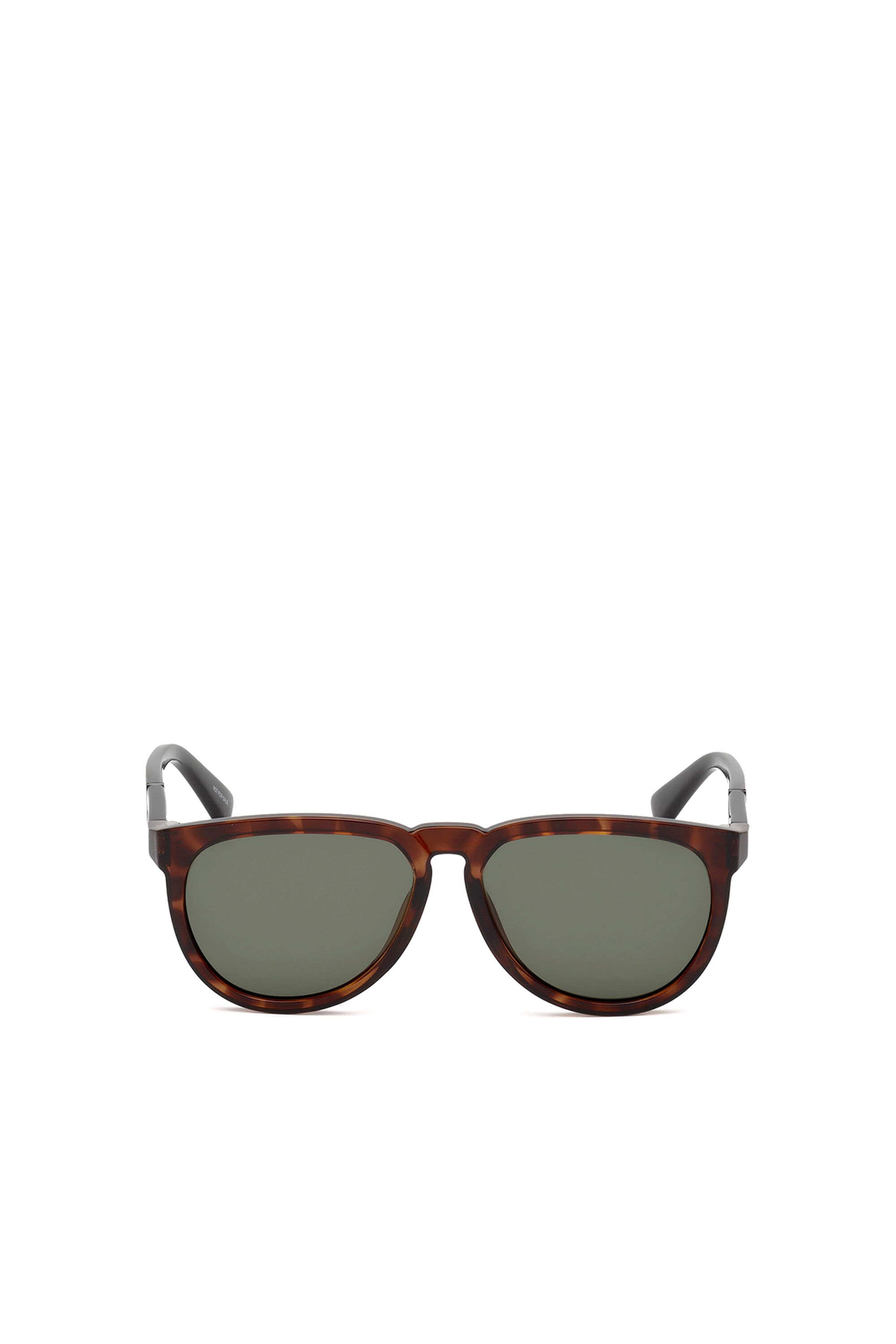 Diesel - DL0272, Unisex's Pilot shape kid eyewear in Brown - 1