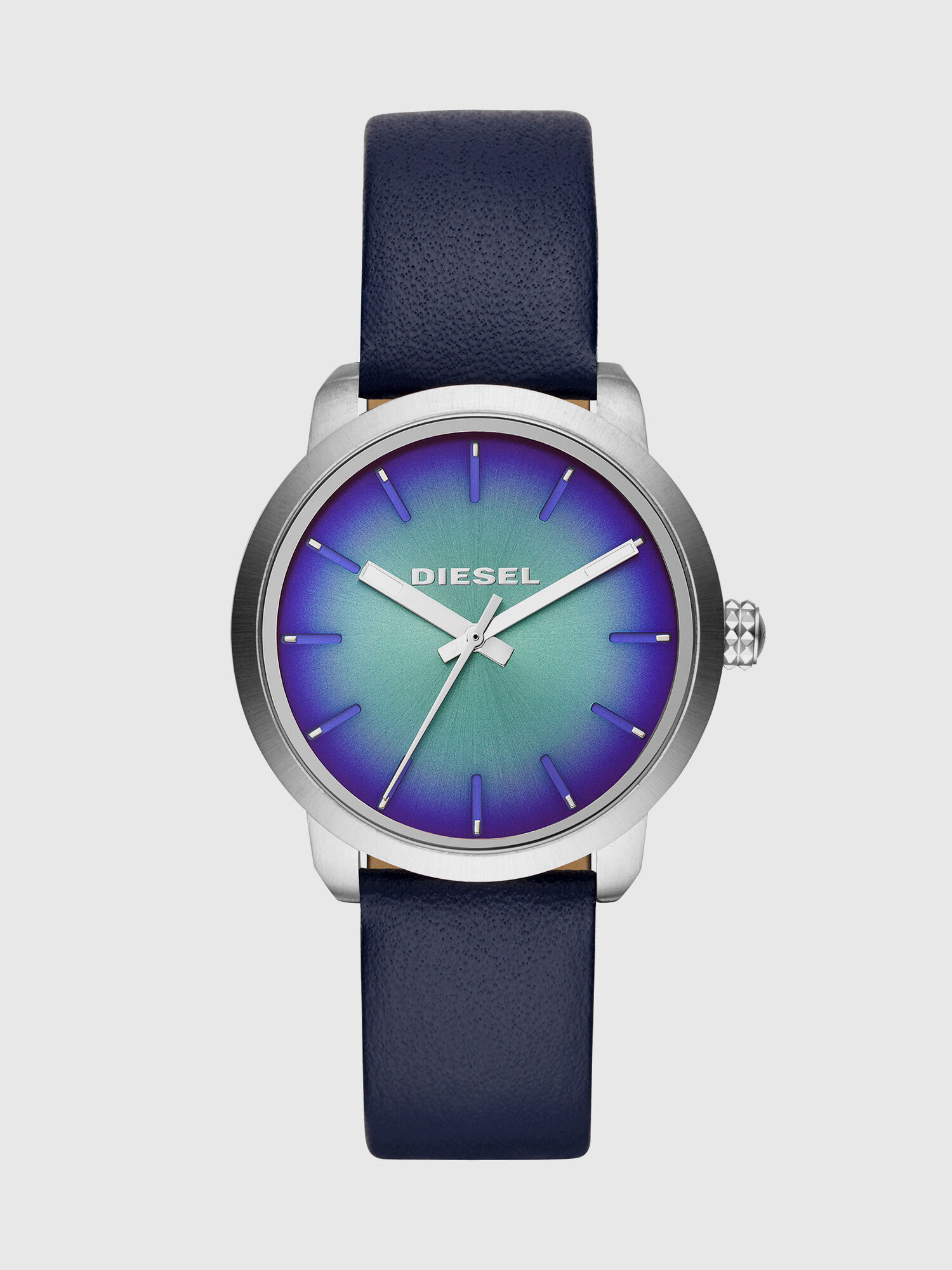 Diesel - DZ5570, Woman's Flare Degrade blue watch with silver-tone case, 37 mm in Navy Blue - 1