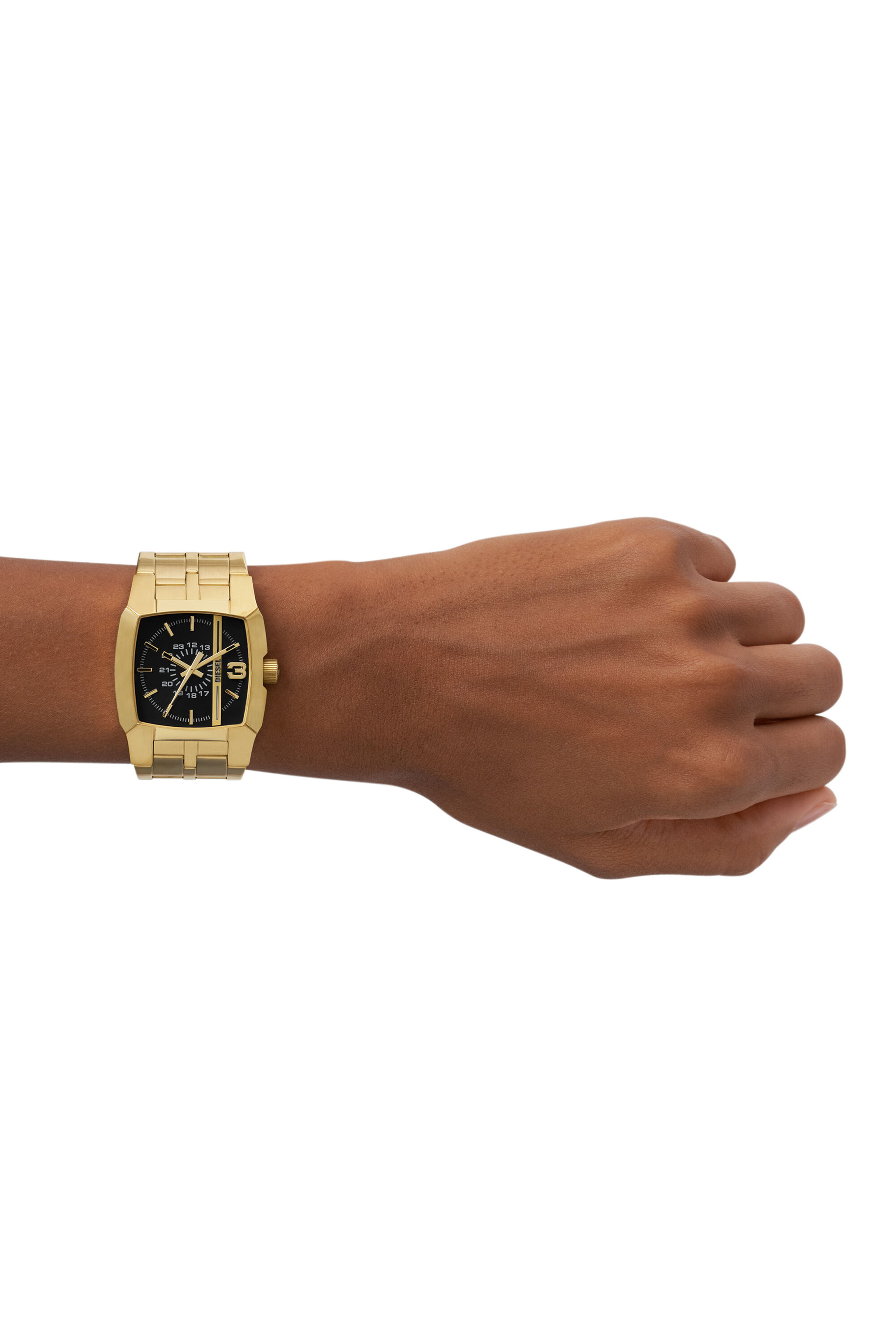 Diesel - DZ2151, Unisex's Cliffhanger Gold-Tone Stainless Steel Watch in Gold - 4