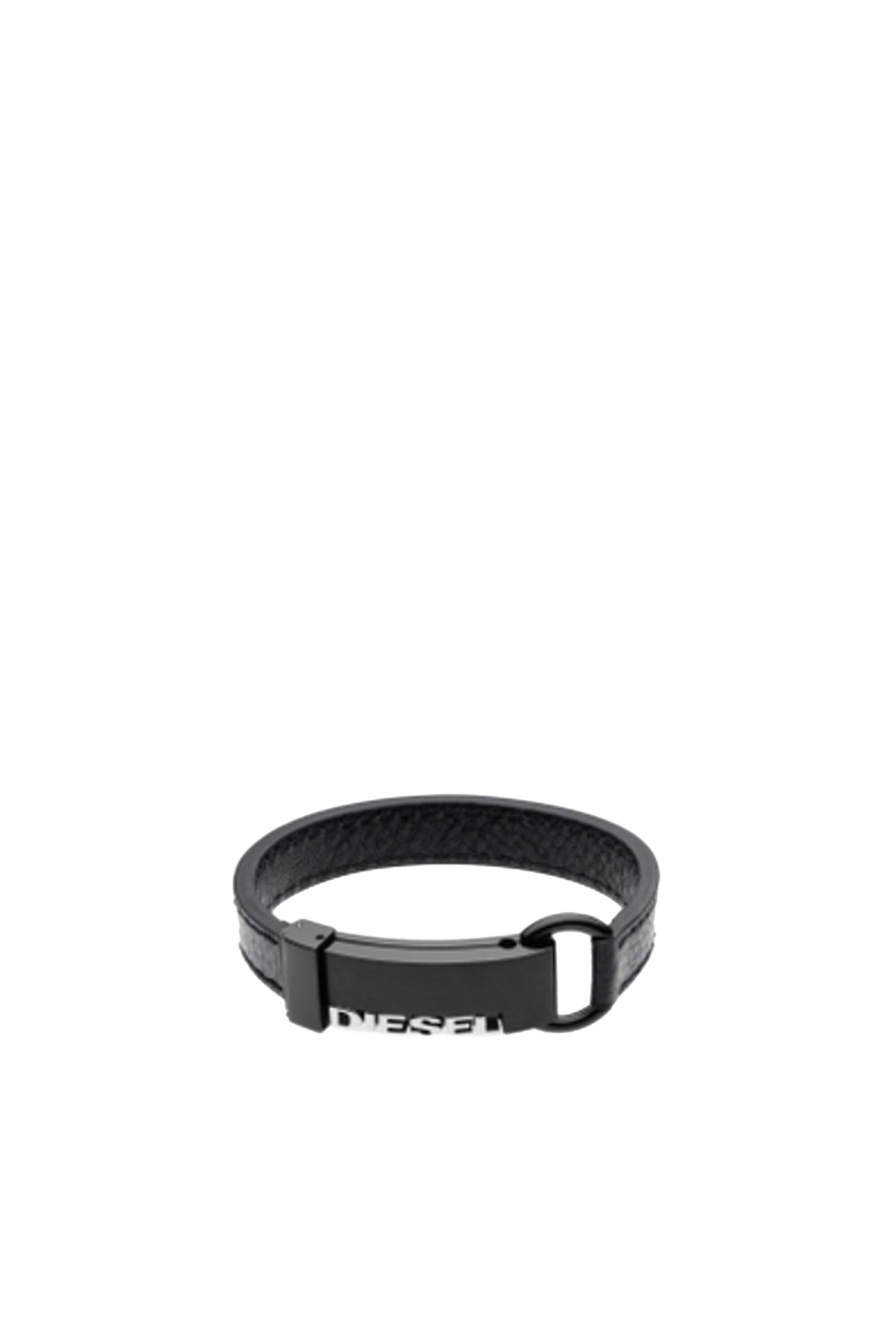 Diesel - DX0002, Man's Black stainless steel bracelet in Black - 1