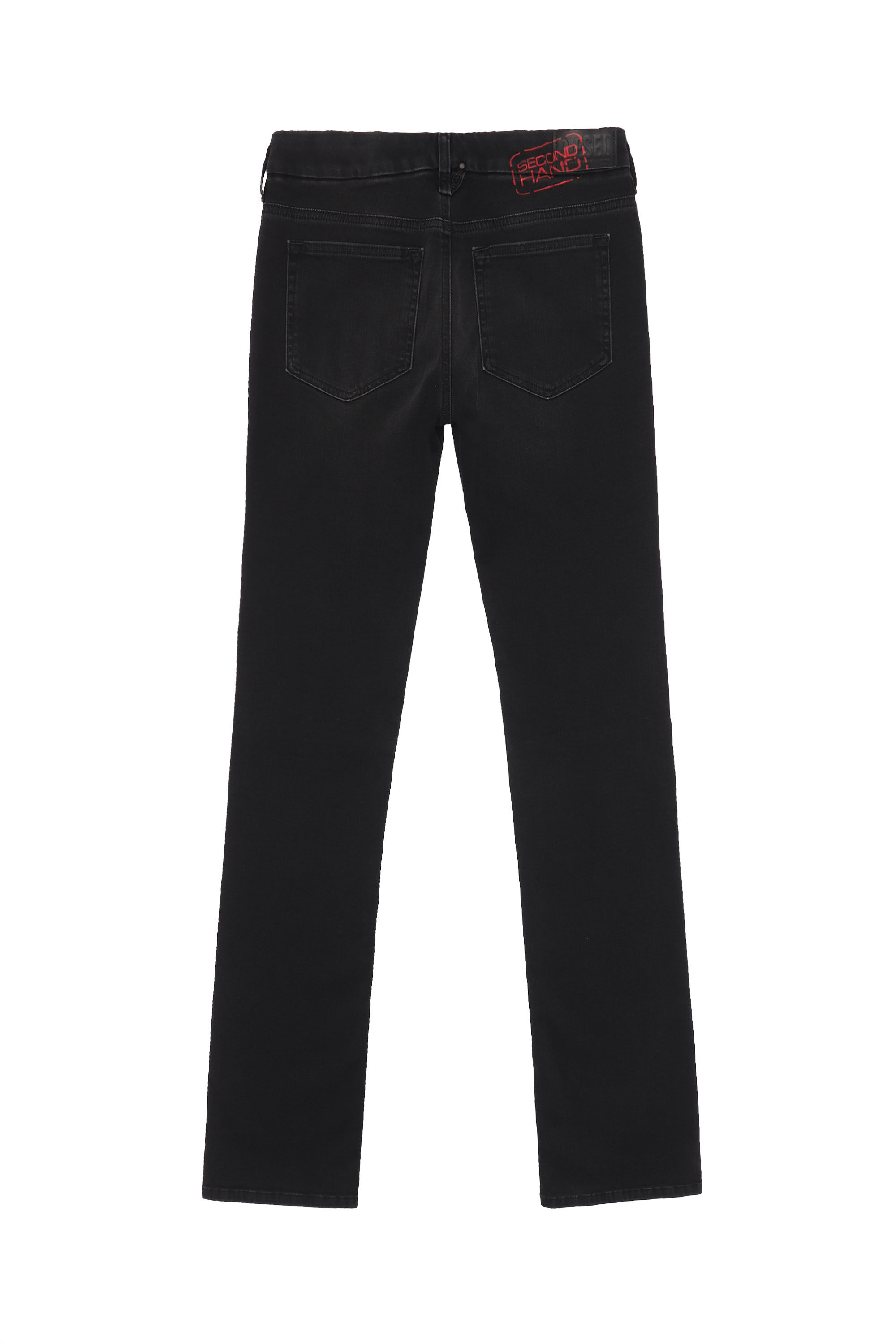 Diesel - D-SLANDY-BT, Woman's Diesel Woman - Jeans Black/Dark grey in Black/Dark grey - 2