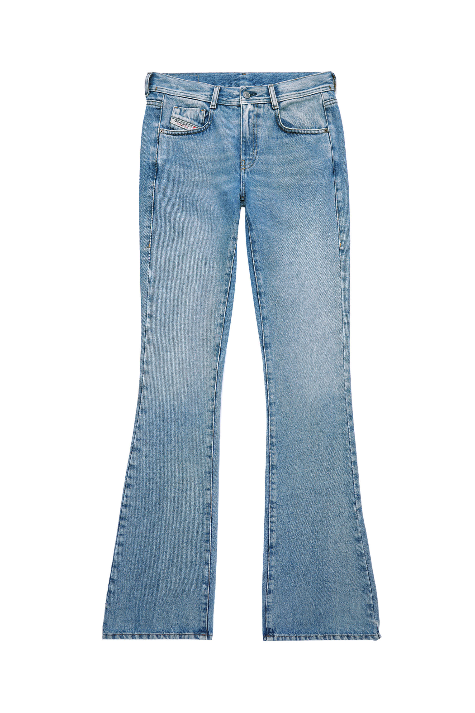 Diesel - Bootcut and Flare Jeans 1969 D-Ebbey 09C16, Woman's Bootcut and Flare Jeans - 1969 D-Ebbey in Medium blue - 6
