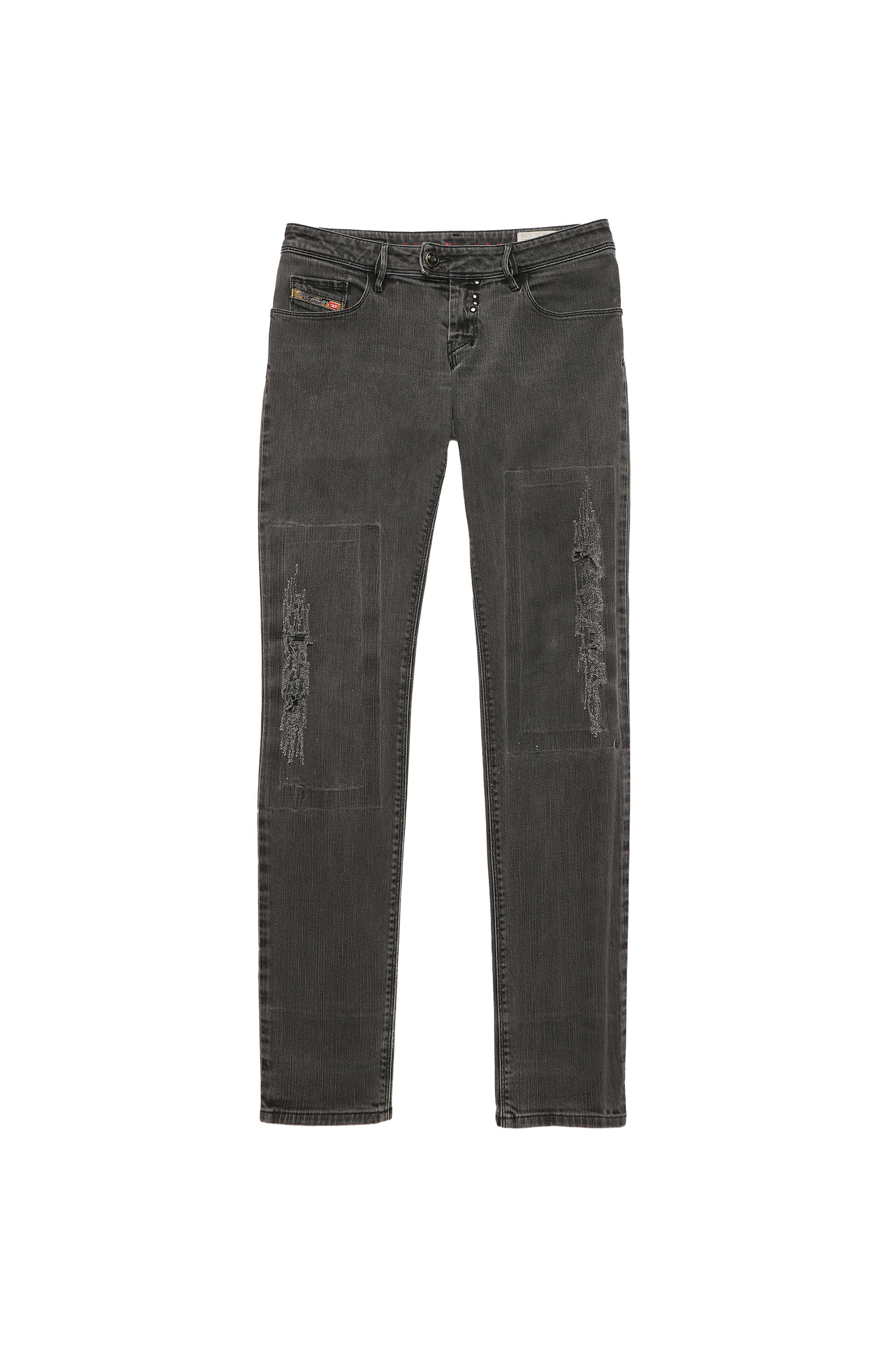Diesel - NEVY, Woman's Diesel Woman - Jeans Dark grey in Dark grey - 1
