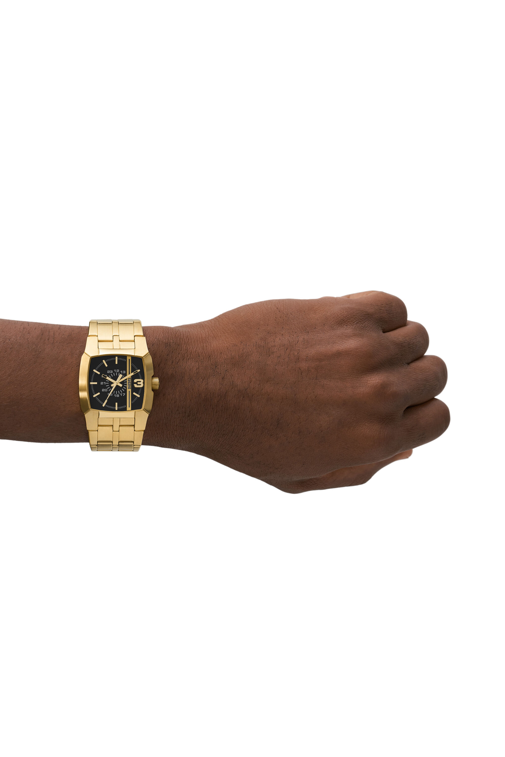 Diesel - DZ2151, Unisex's Cliffhanger Gold-Tone Stainless Steel Watch in Gold - 5