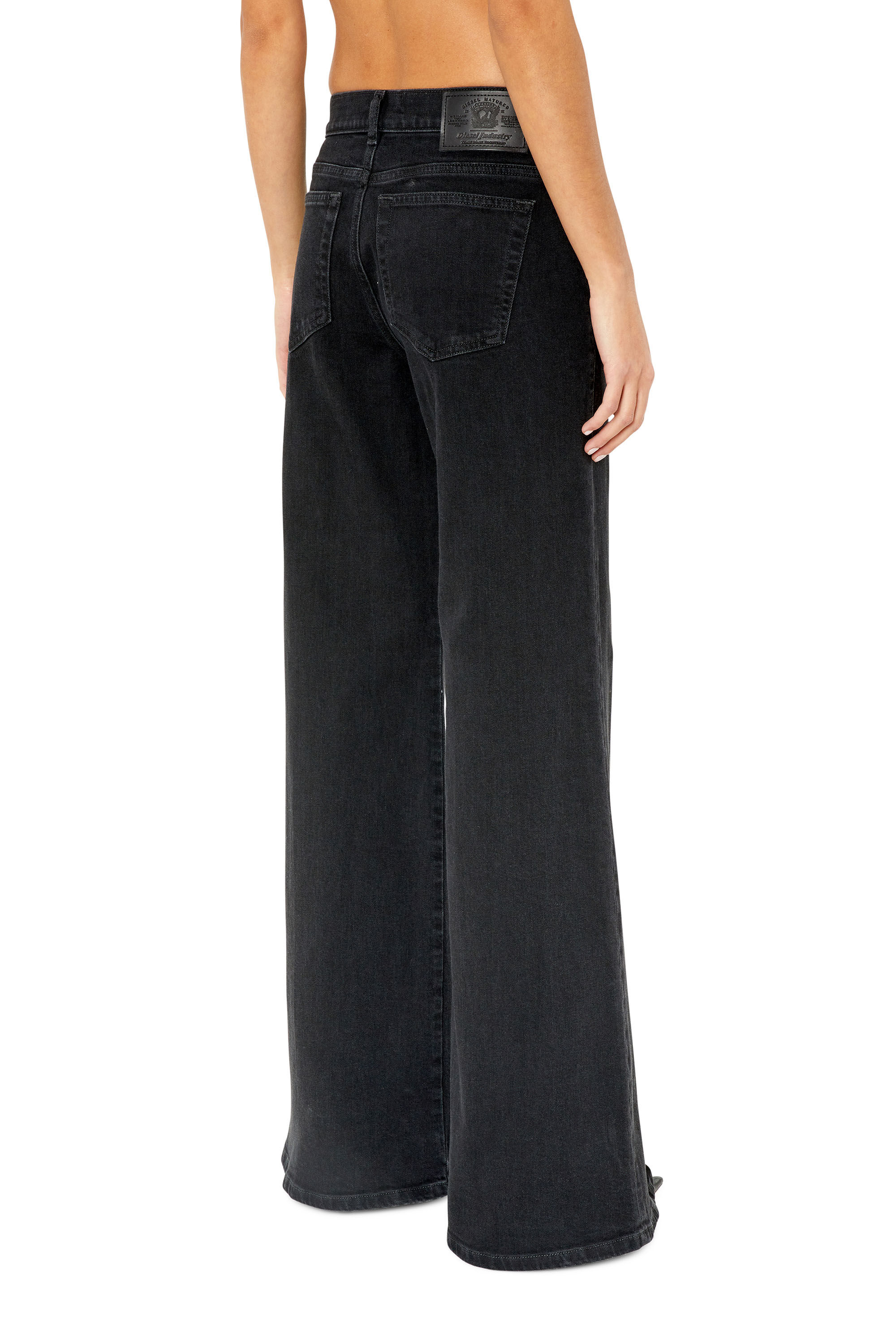 Diesel - Bootcut and Flare Jeans 1978 D-Akemi Z9C25, Woman's Bootcut and Flare Jeans - 1978 D-Akemi in Black/Dark grey - 4