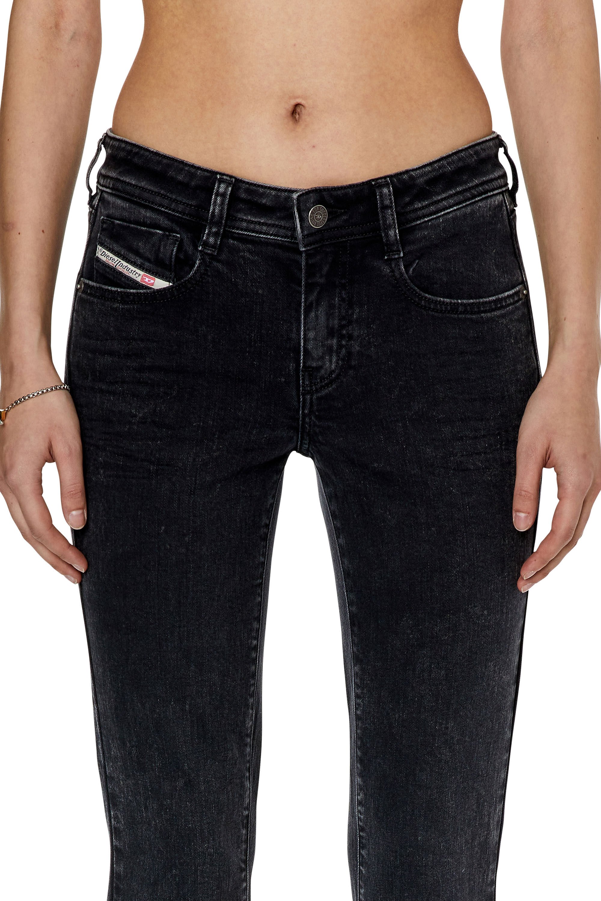 Diesel - Woman's Bootcut and Flare Jeans 1969 D-Ebbey 0ENAP, Black/Dark grey - 5