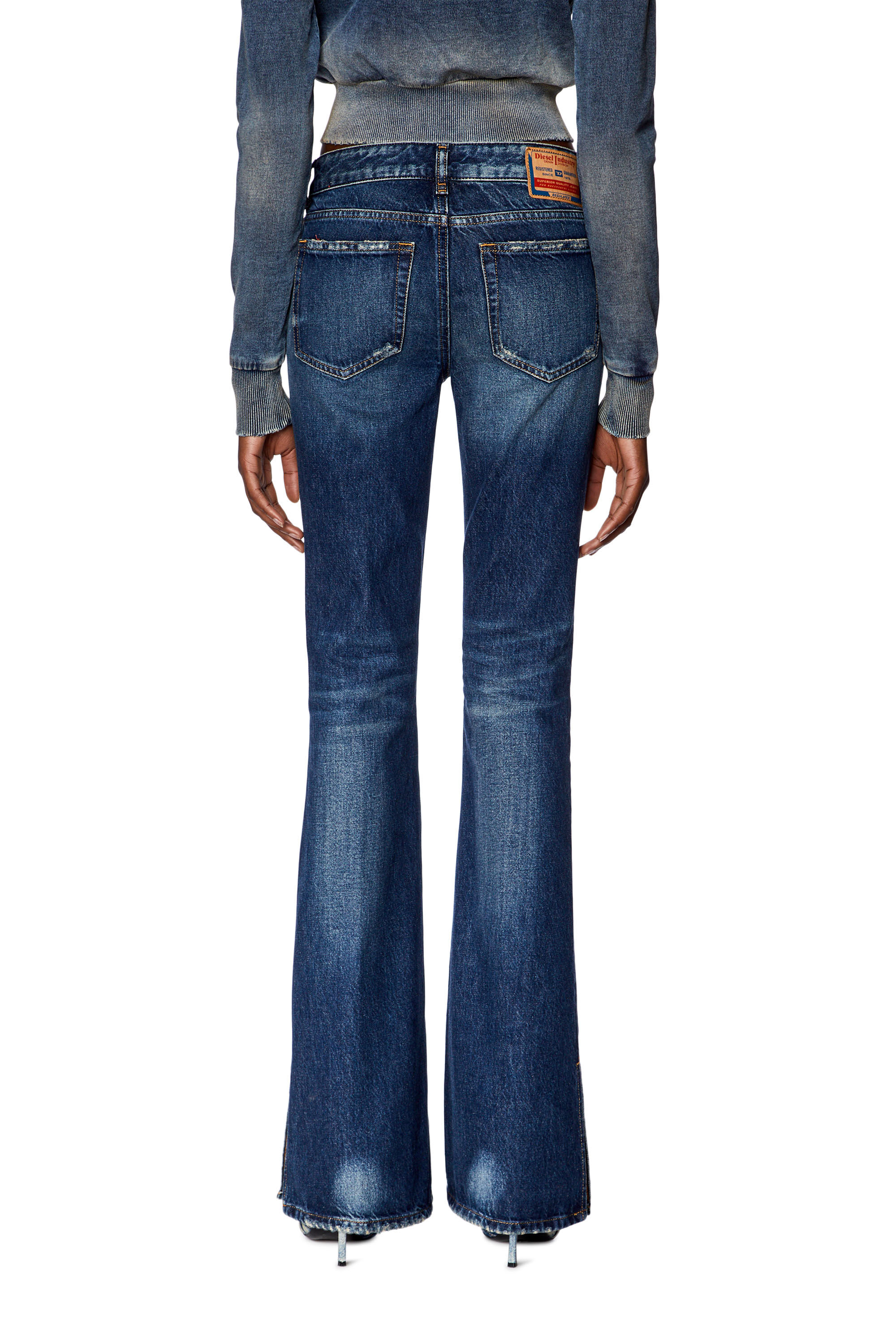 Diesel - Woman's Bootcut and Flare Jeans 1969 D-Ebbey 09G92, Dark Blue - 4