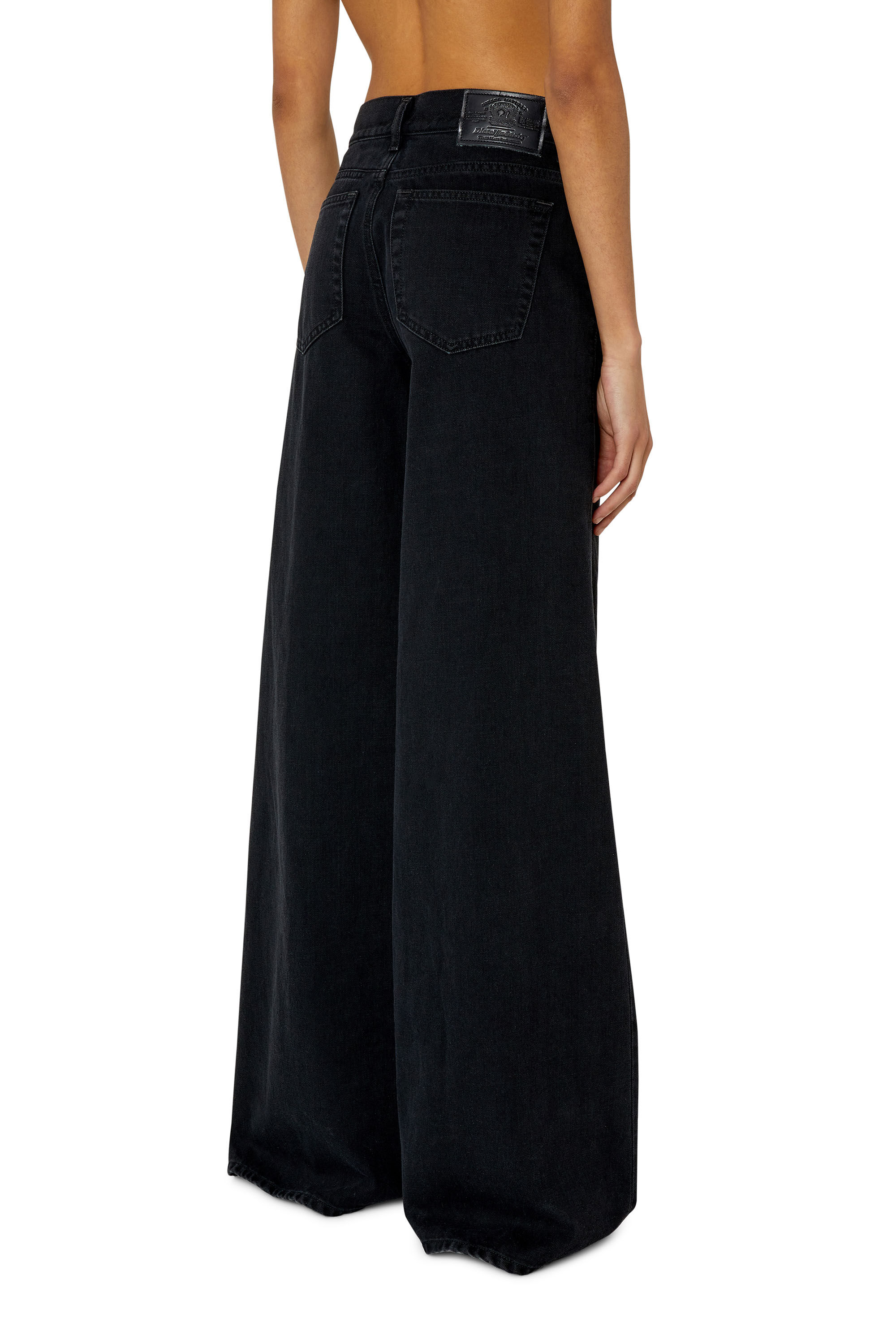 Diesel - Bootcut and Flare Jeans 1978 D-Akemi Z09RL, Woman's Bootcut and Flare Jeans - 1978 D-Akemi in Black/Dark grey - 4