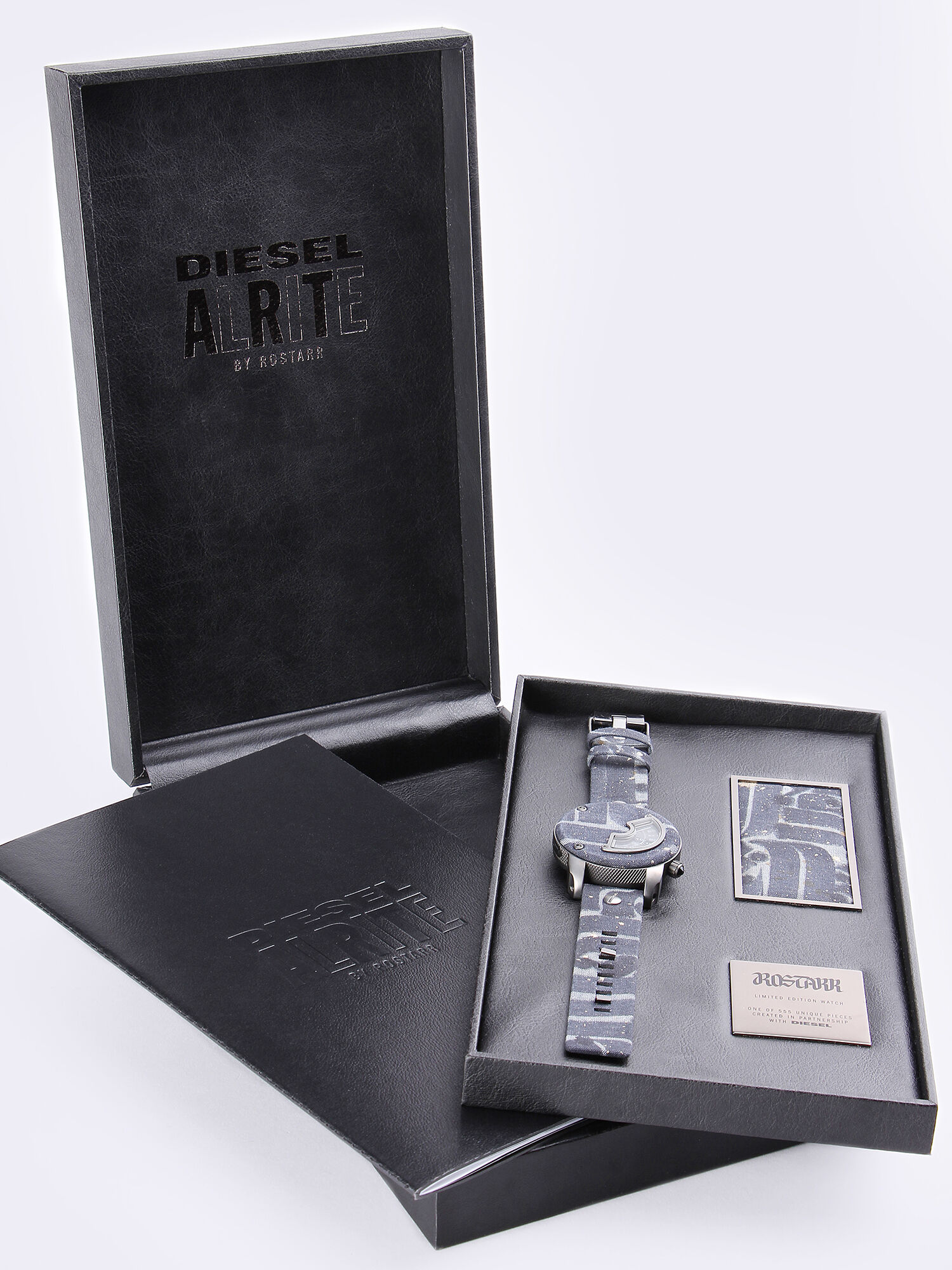Diesel - DZ7388, Unisex's Limited edition watch with steel case in Black Jeans - 6