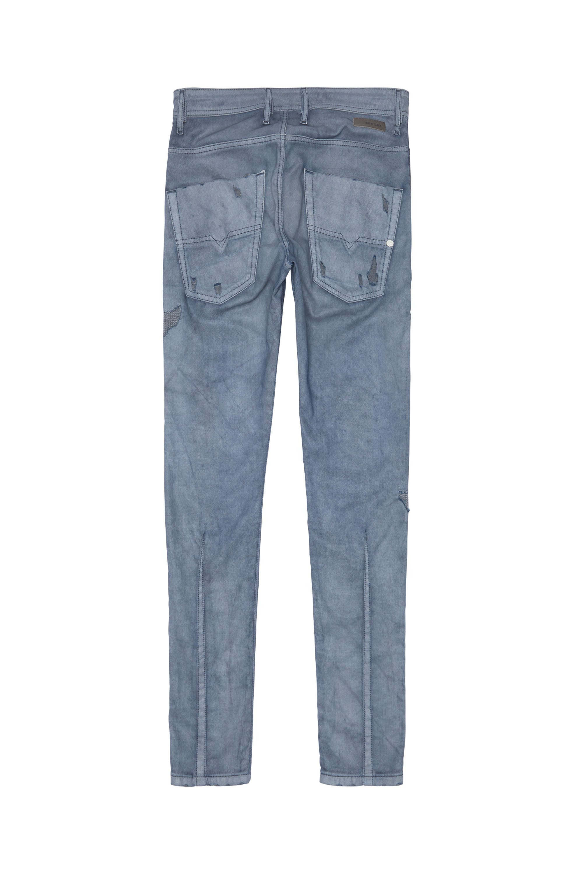 Diesel - KROOLEY CB-NE, Man's Diesel Man - Jeans Black/Dark grey in Medium blue - 2