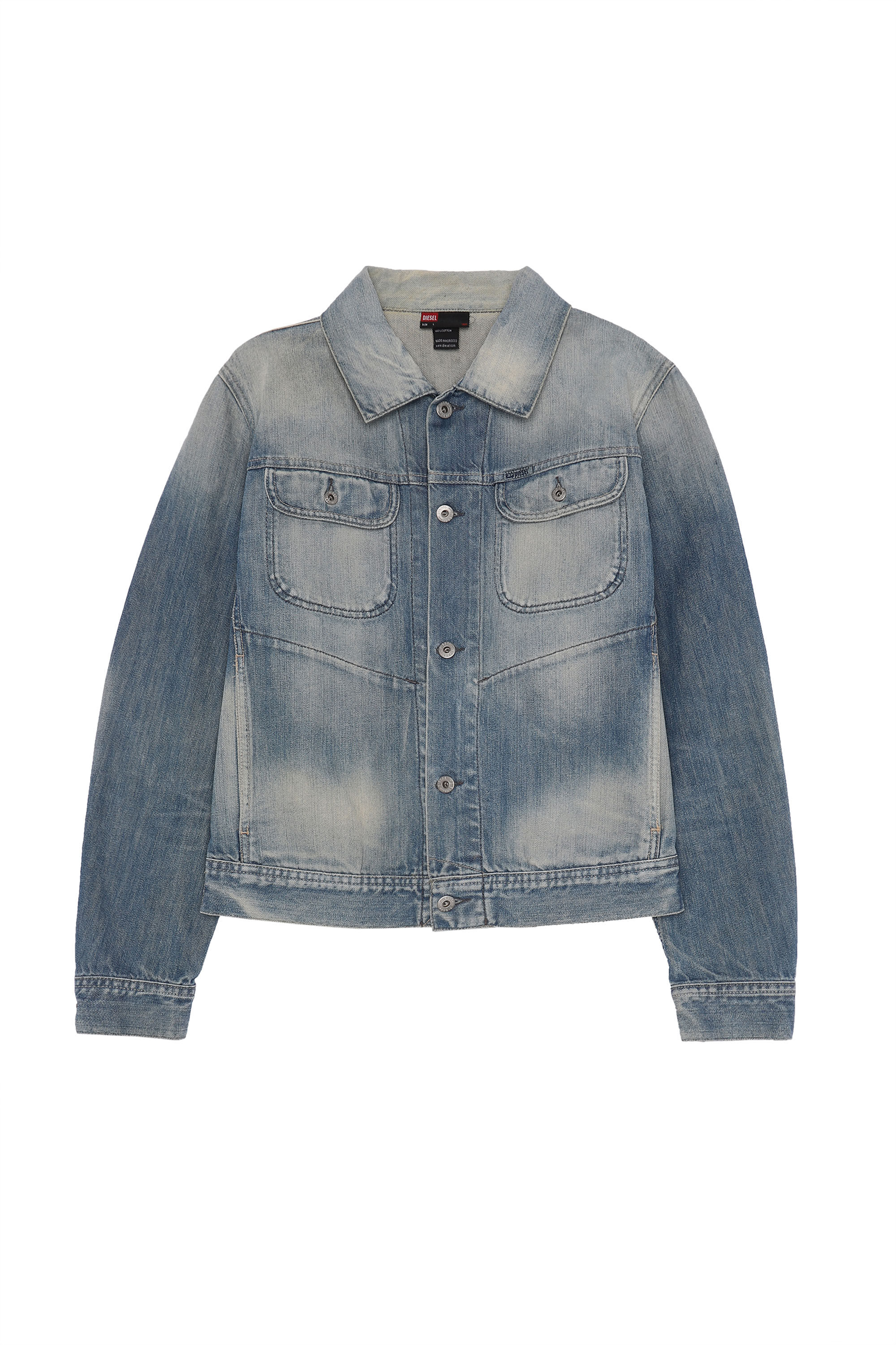 Diesel - DRIX, Man's Diesel Man - Denim Jackets Medium blue in Medium blue - 1