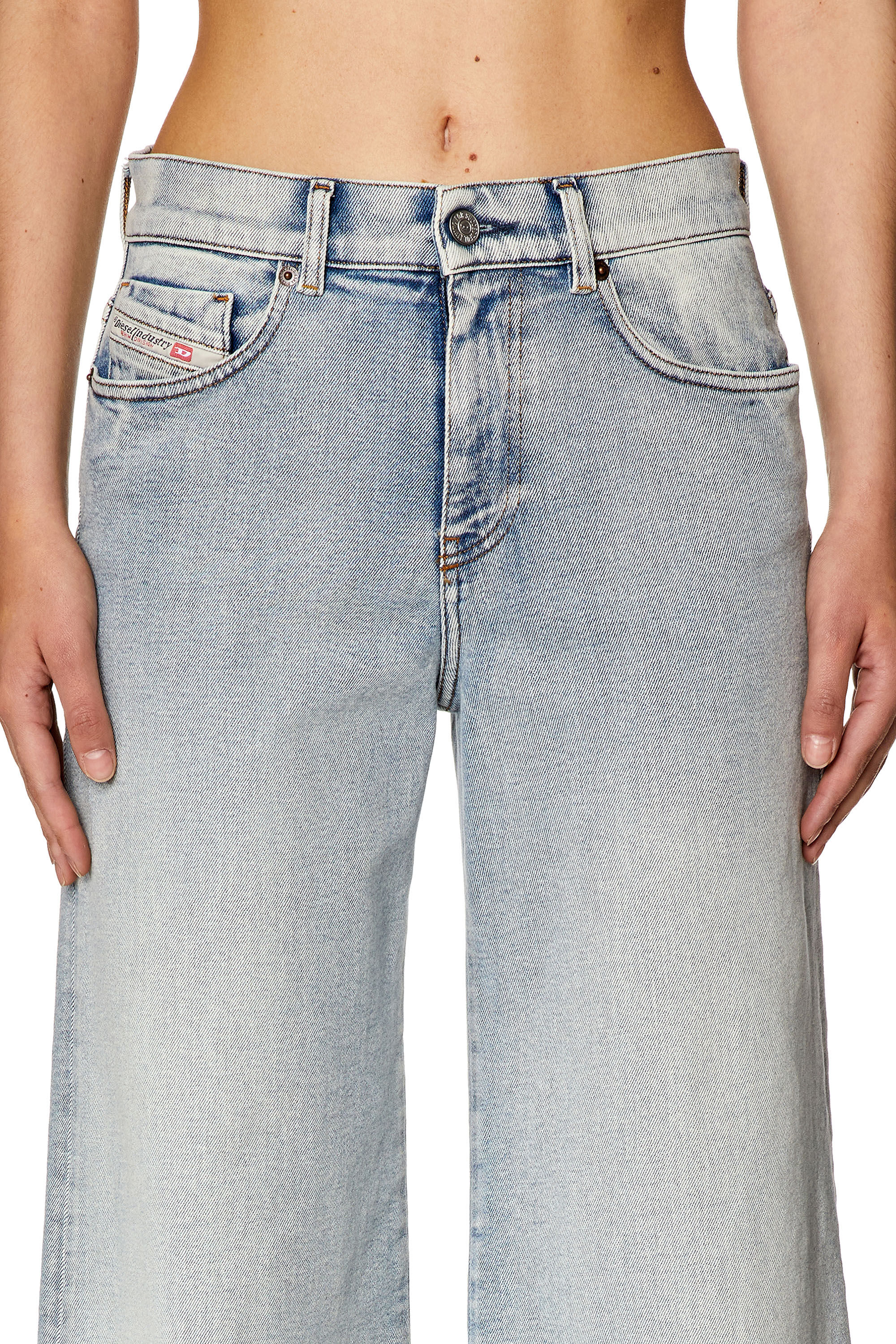 Diesel - Bootcut and Flare Jeans 1978 D-Akemi 9C08L, Woman's Bootcut and Flare Jeans - 1978 D-Akemi in Light Blue - 5