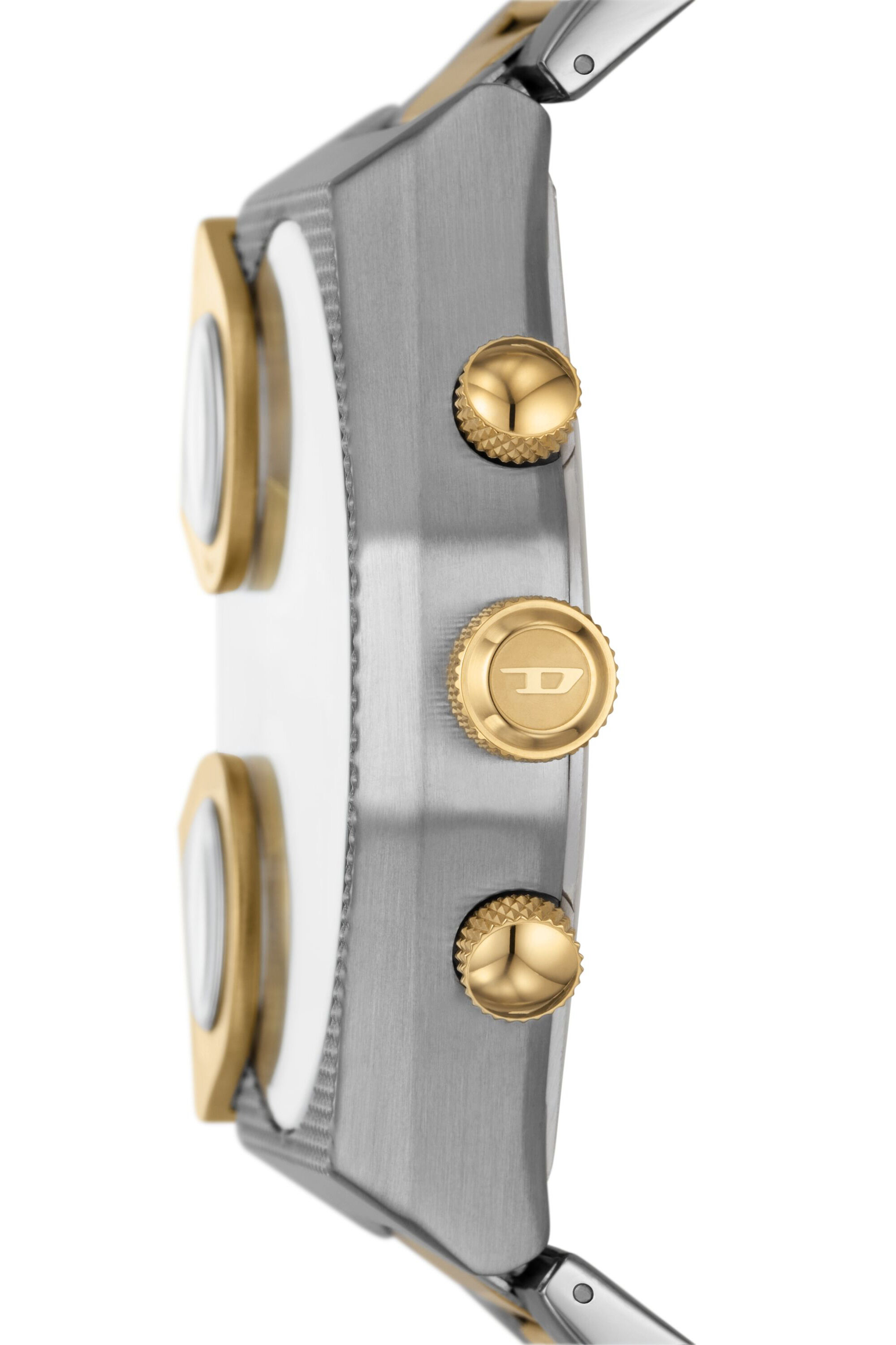 Diesel - DZ7476, Man's Sideshow Stainless Steel Watch in Silver - 3