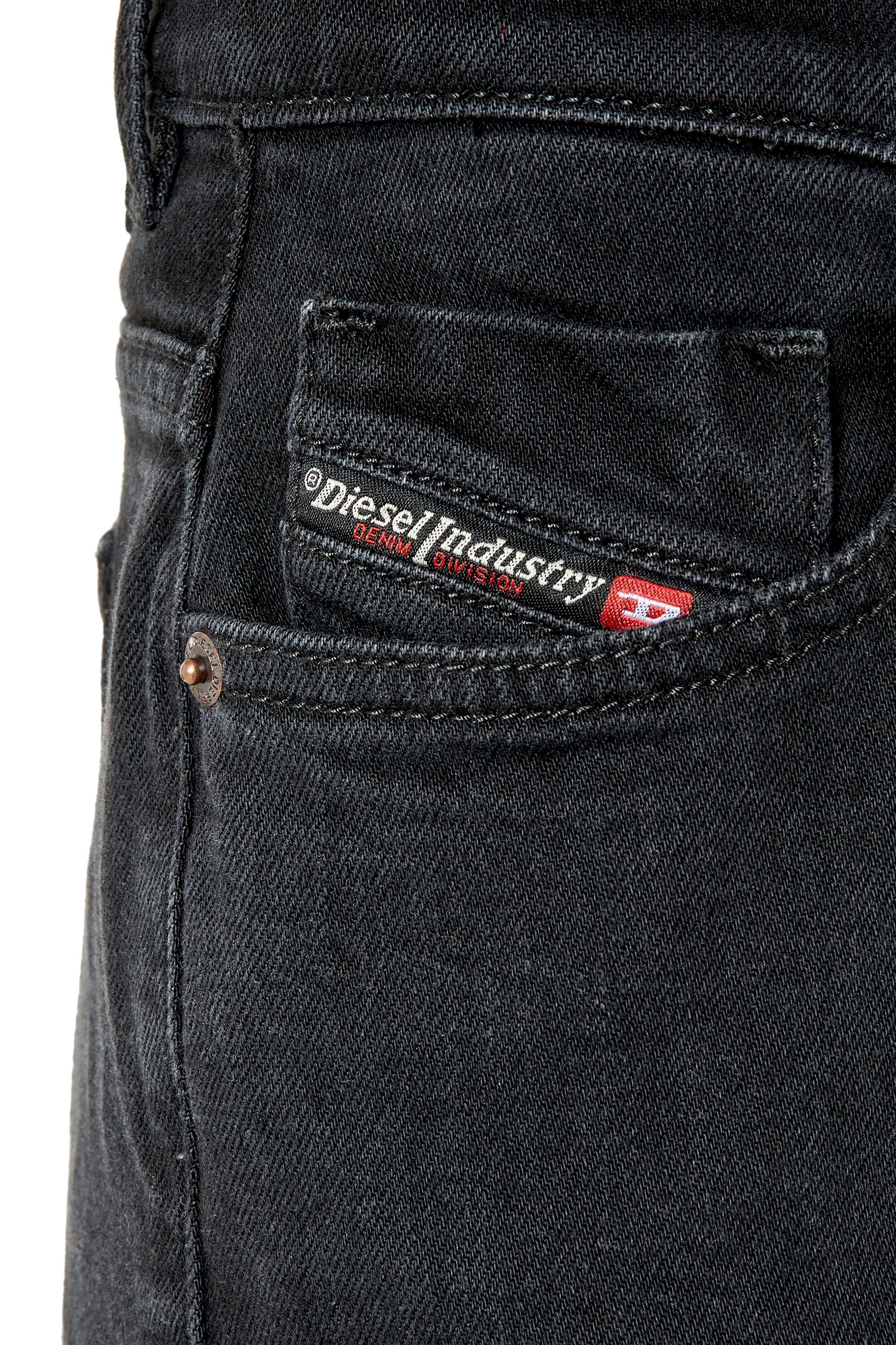 Diesel - Bootcut and Flare Jeans 1978 D-Akemi Z9C25, Woman's Bootcut and Flare Jeans - 1978 D-Akemi in Black/Dark grey - 5