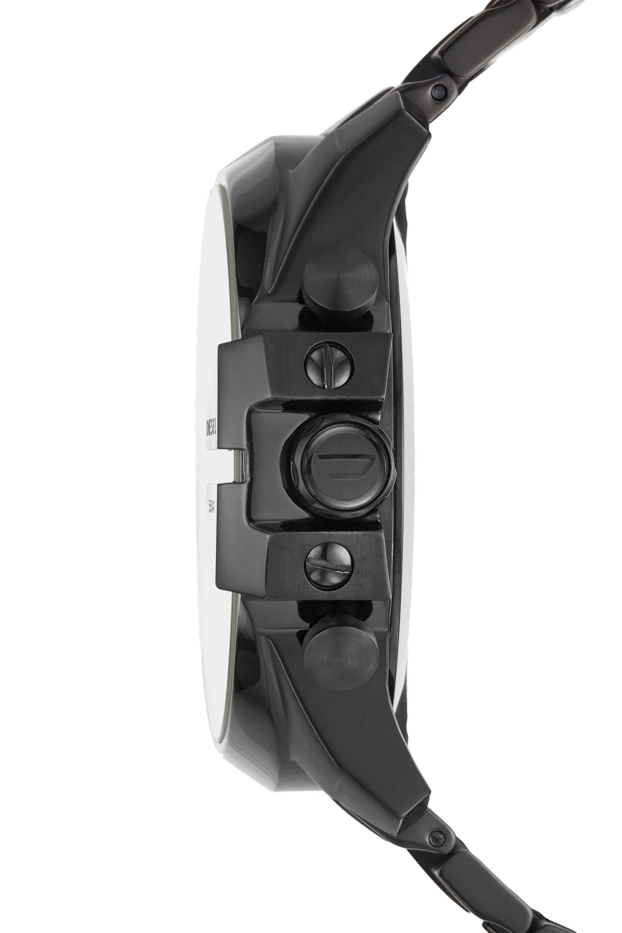 Diesel - DT1011, Man's Mega Chief Hybrid ip case hybrid smartwatch, 48 mm in Black - 4