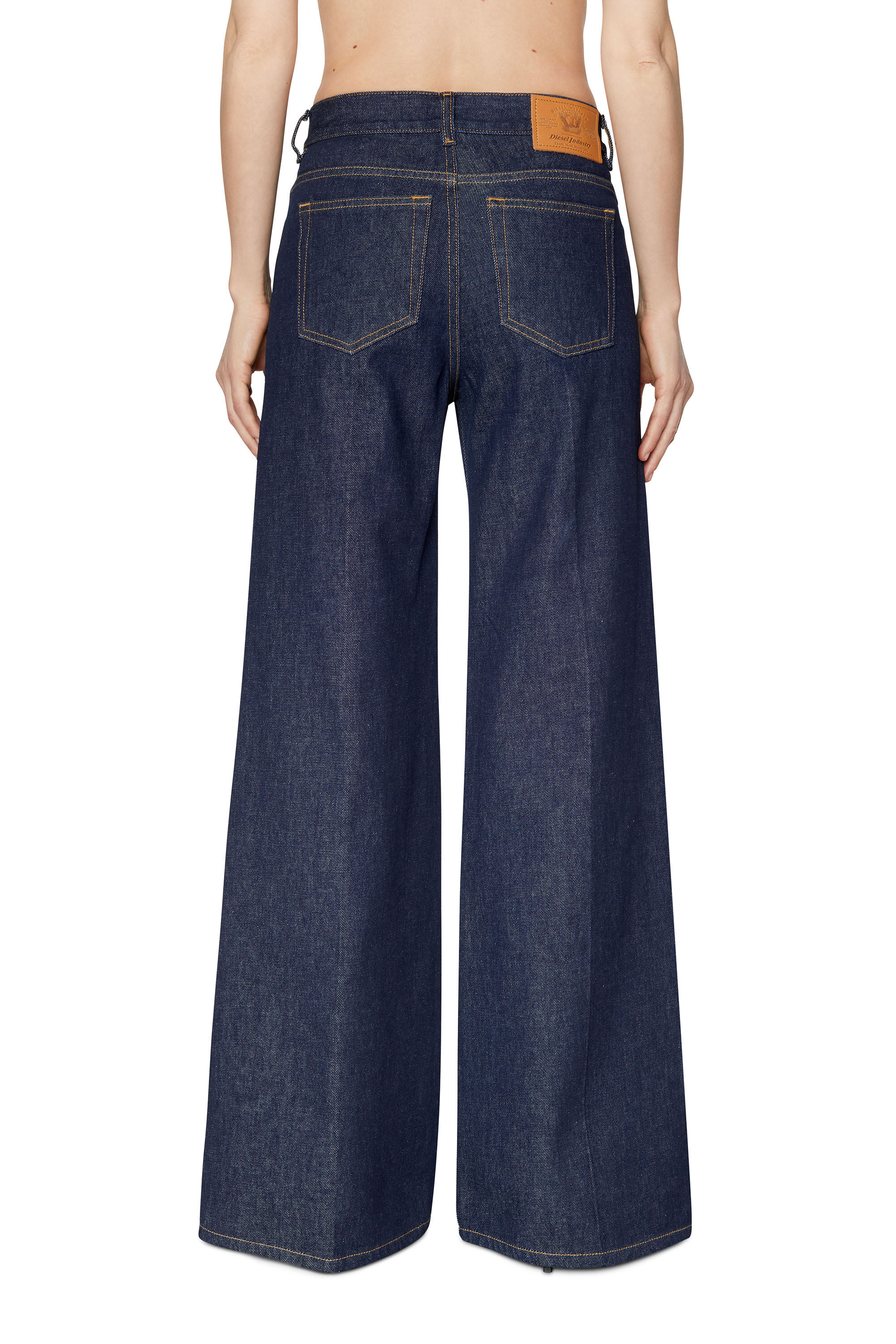 Diesel - Bootcut and Flare Jeans 1978 D-Akemi Z9C02, Woman's Bootcut and Flare Jeans - 1978 D-Akemi in Dark Blue - 4