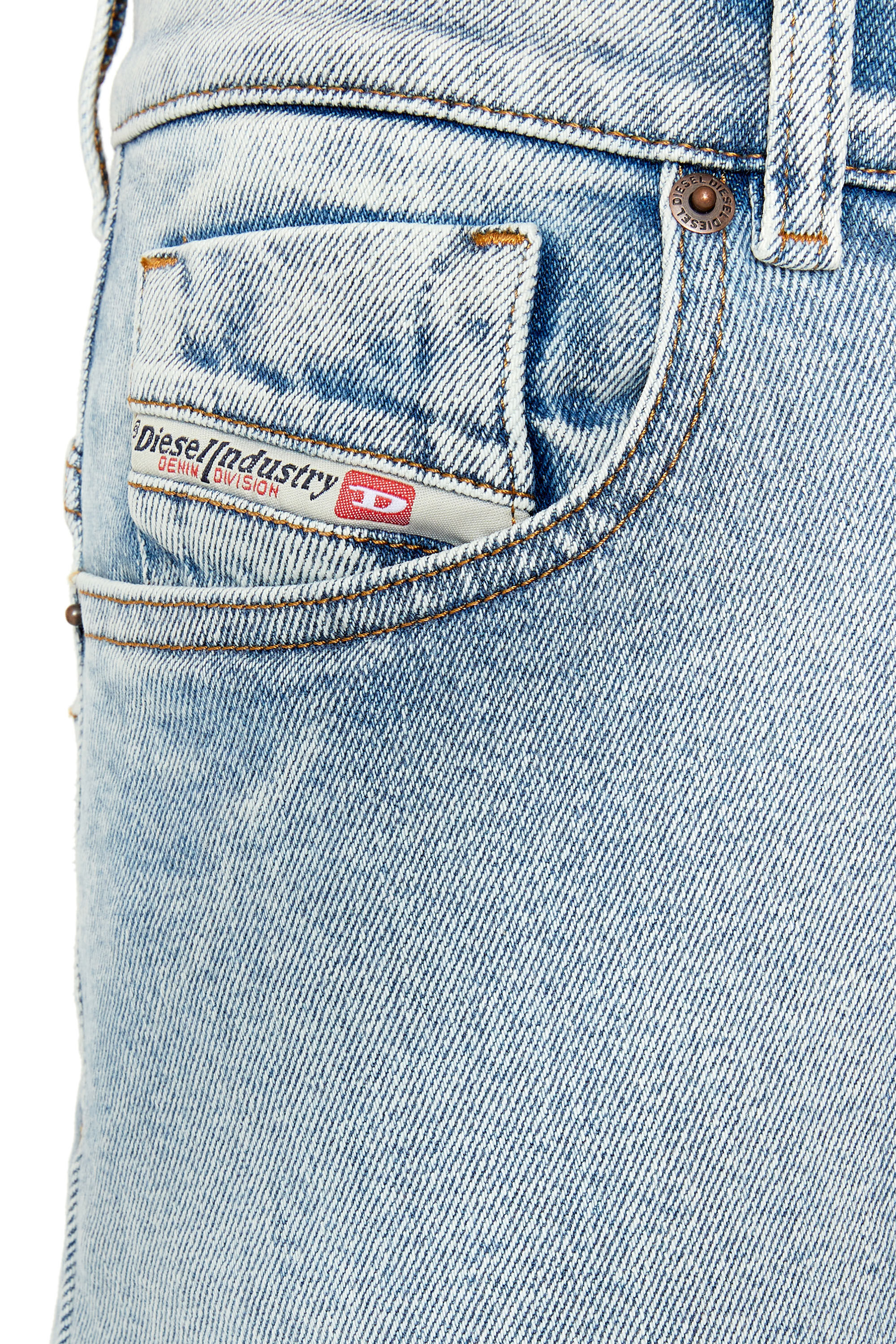 Diesel - Bootcut and Flare Jeans 2000 Widee 9C08L, Woman's Bootcut and Flare Jeans - 2000 Widee in Light Blue - 5