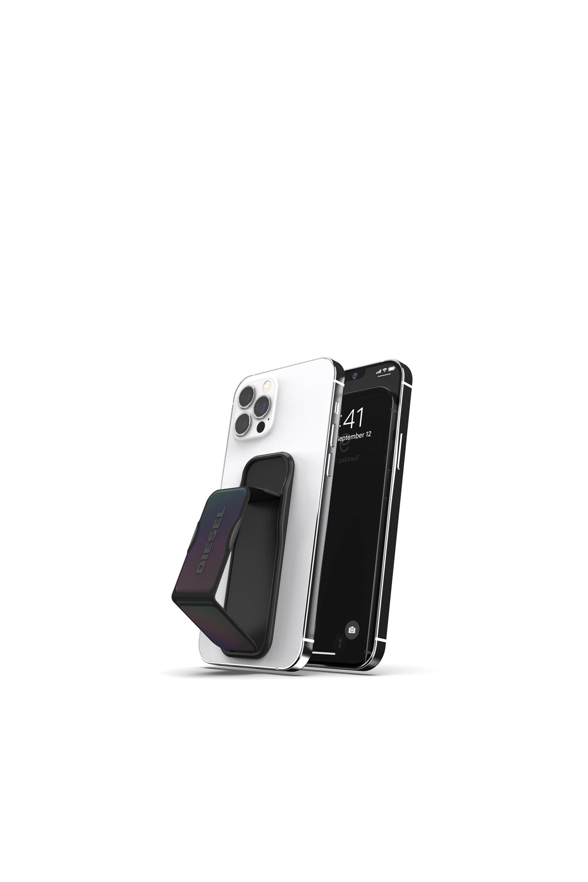 Diesel - 41915 UNIVERSAL STRAP, Unisex's Universal grip for smartphones and tablets in Black - 1