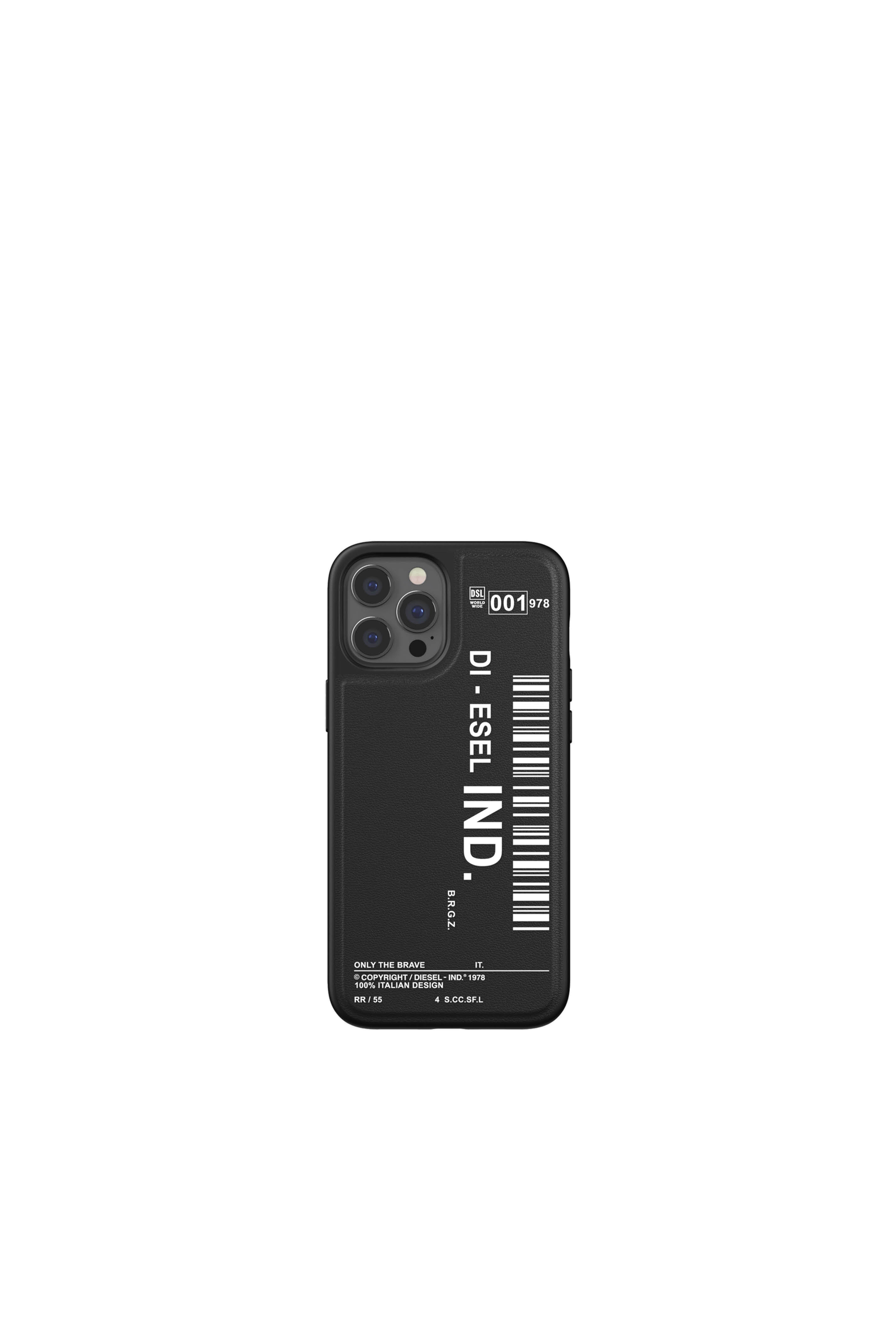 Diesel - 42490 STANDARD CASE, Unisex's Moulded Case Core for iPhone 12 Pro Max in Black - 2