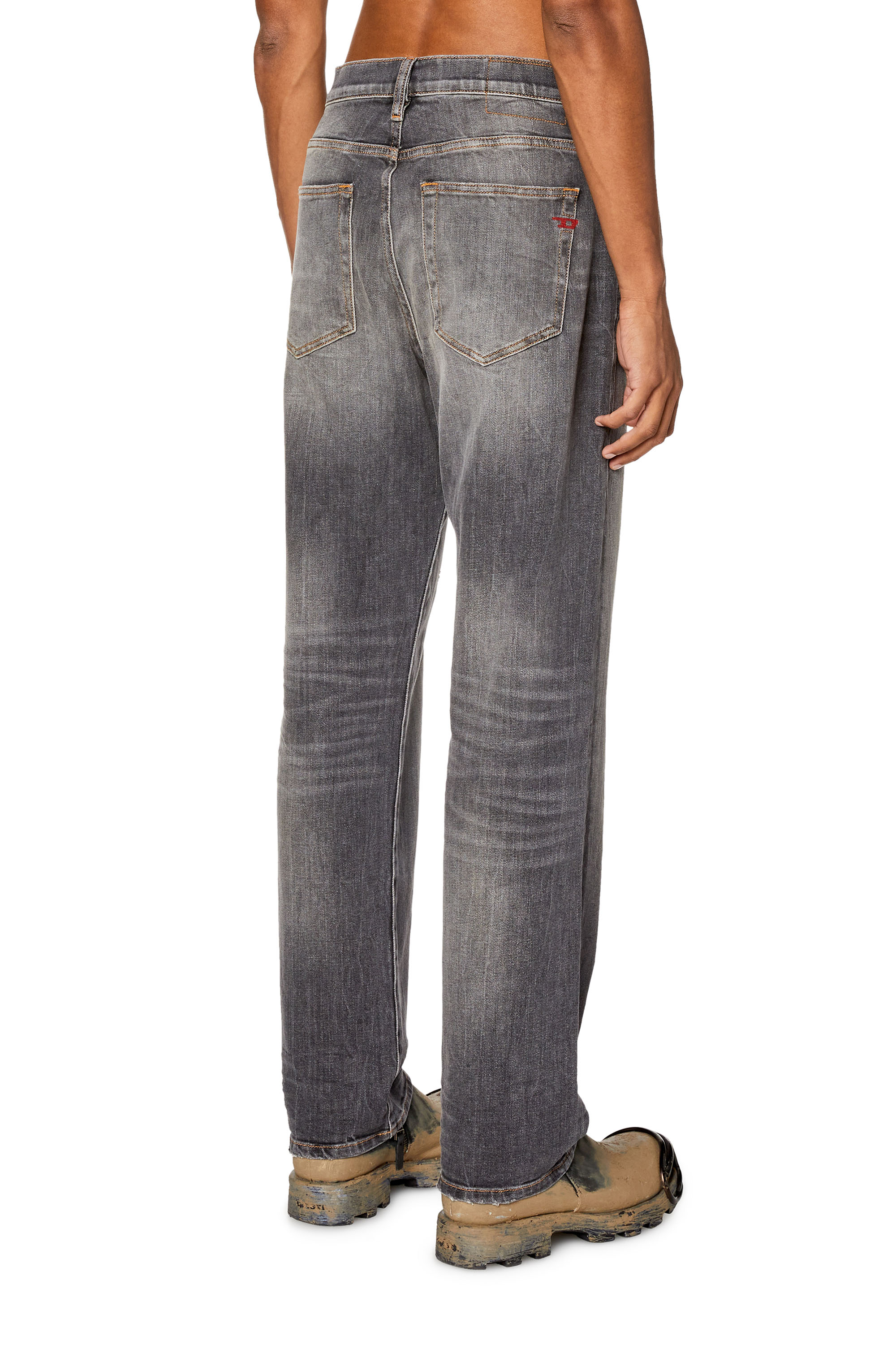 Diesel - Man's Straight Jeans 2020 D-Viker 09G21, Black/Dark grey - 4