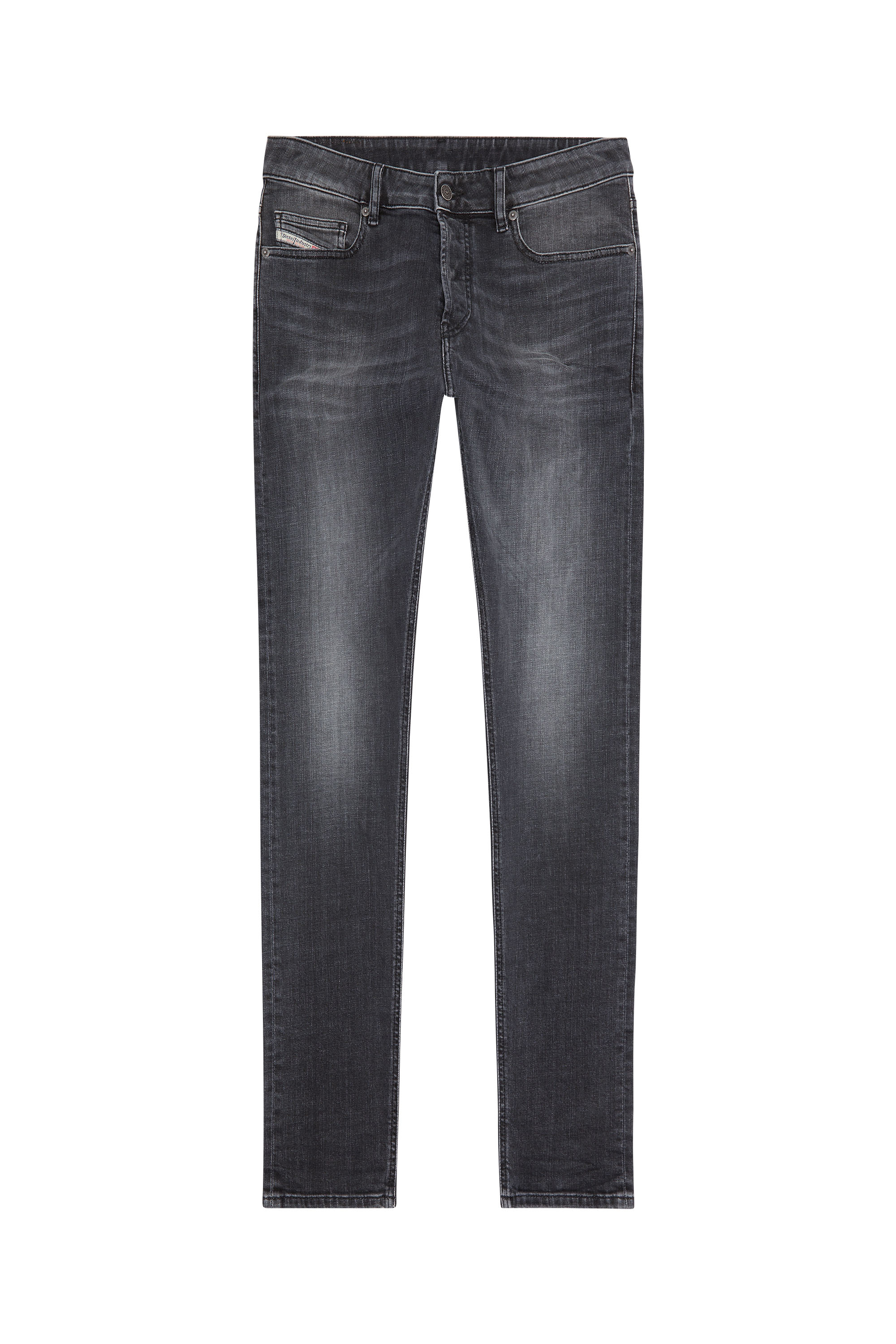 Diesel - Slim Jeans D-Luster 09G82, Man's Slim Jeans - D-Luster in Black/Dark grey - 3