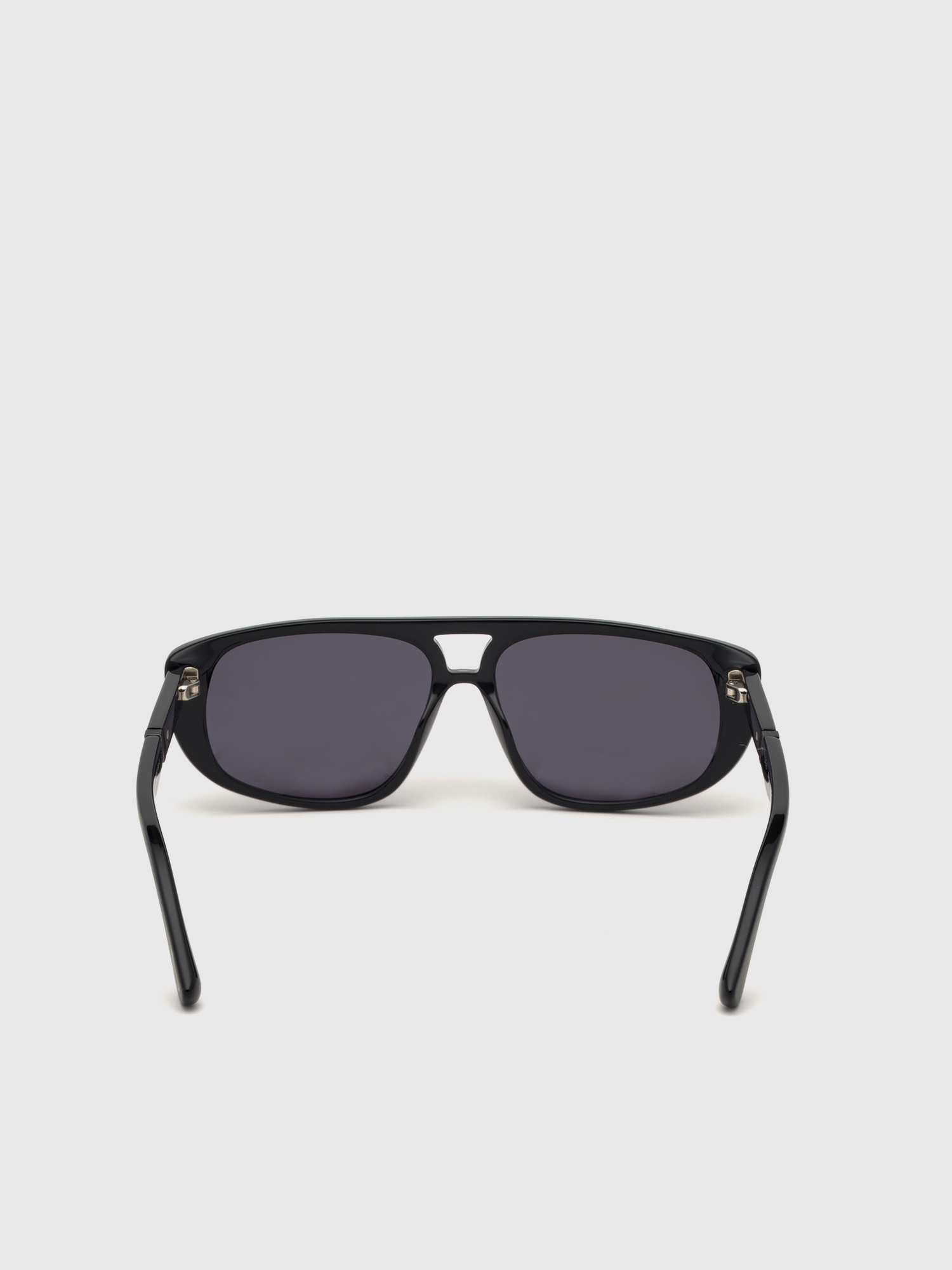 Diesel - DL0306, Unisex's Unisex acetate navigator-style sunglasses in Black - 4