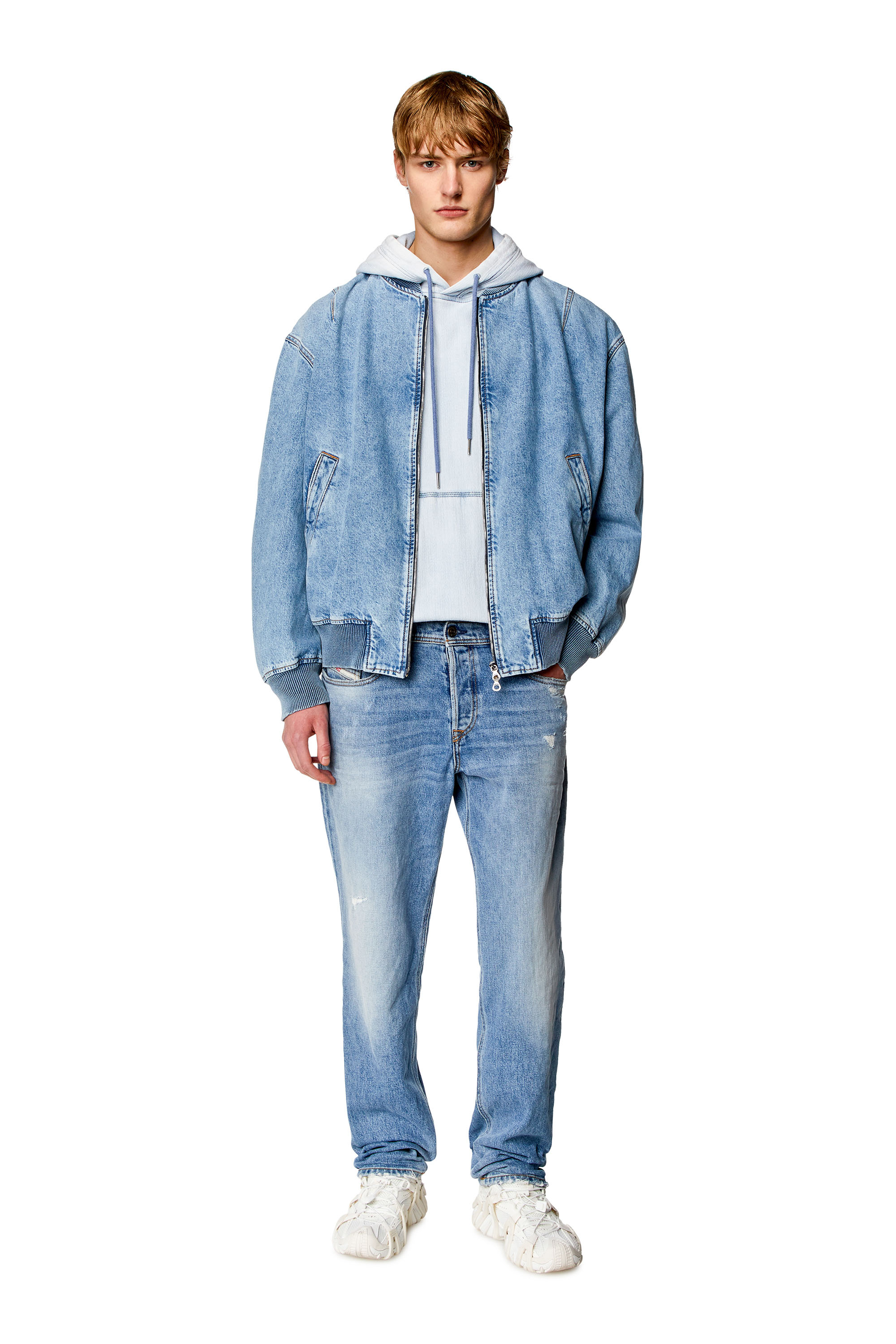 Diesel - Man's Regular Jeans 2023 D-Finitive 09H46, Light Blue - 2