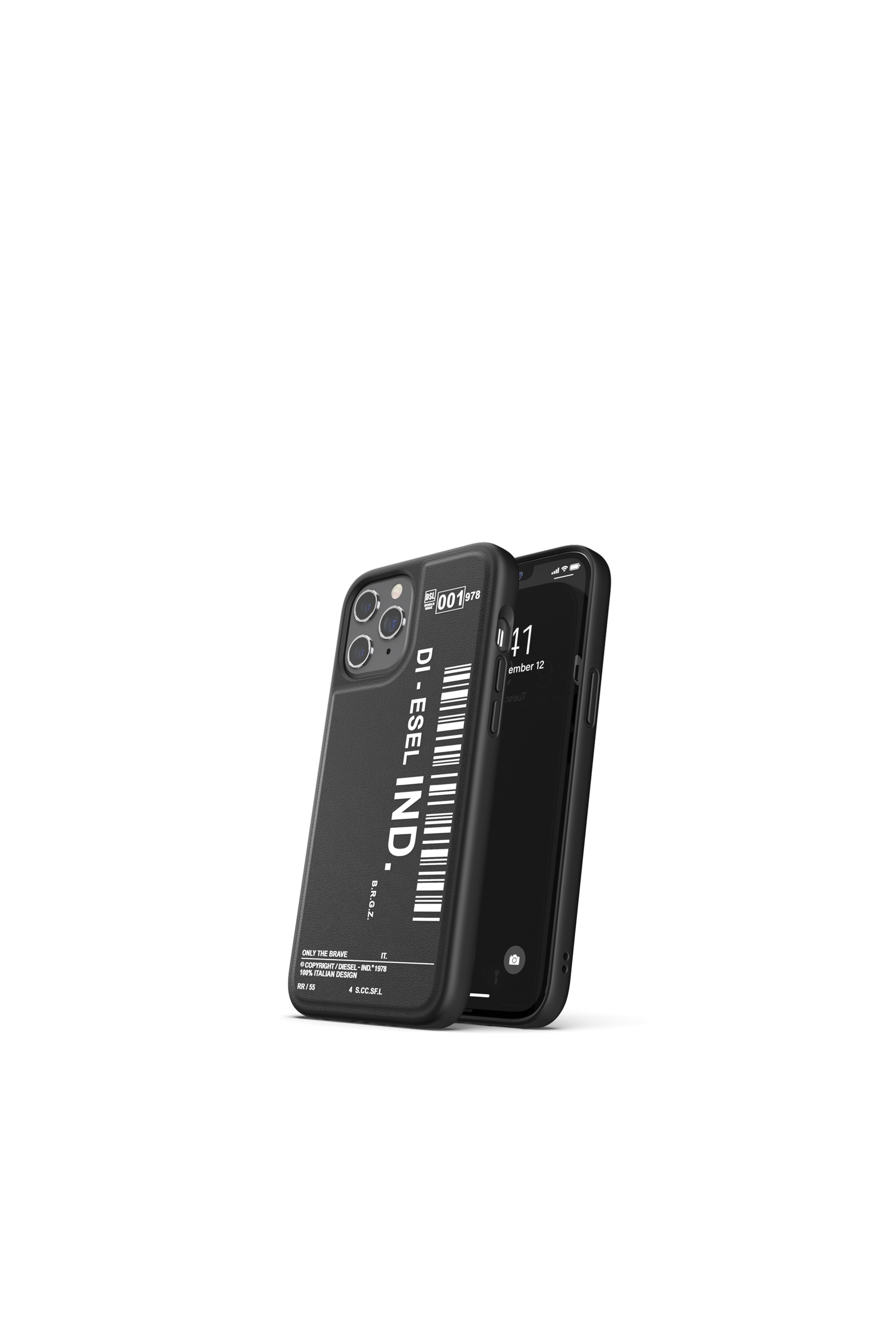 Diesel - 42490 STANDARD CASE, Unisex's Moulded Case Core for iPhone 12 Pro Max in Black - 3
