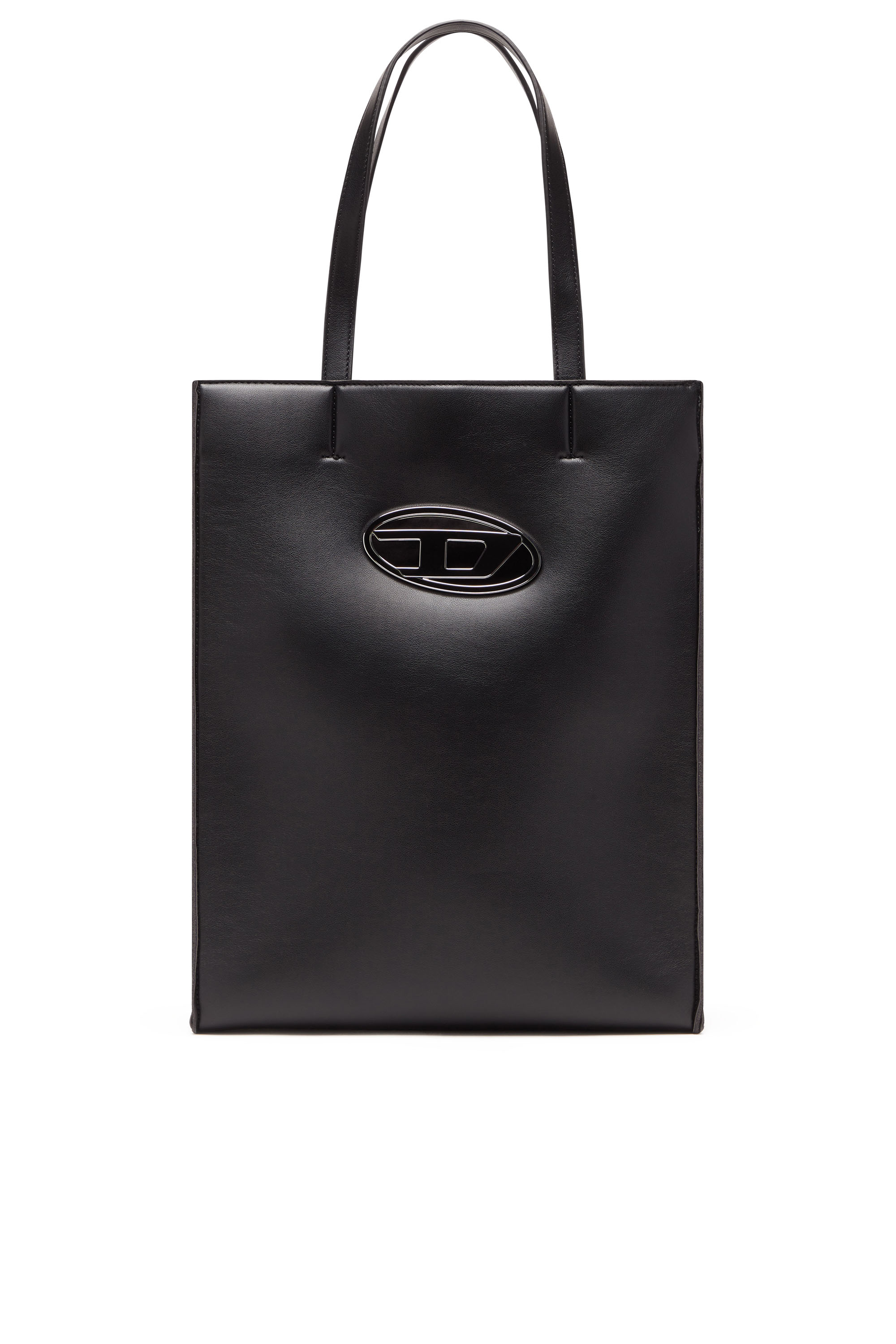 Diesel - HOLI-D SHOPPER X, Unisex's Holi-D Shopper X - Shopper in bonded neoprene in Black - 1