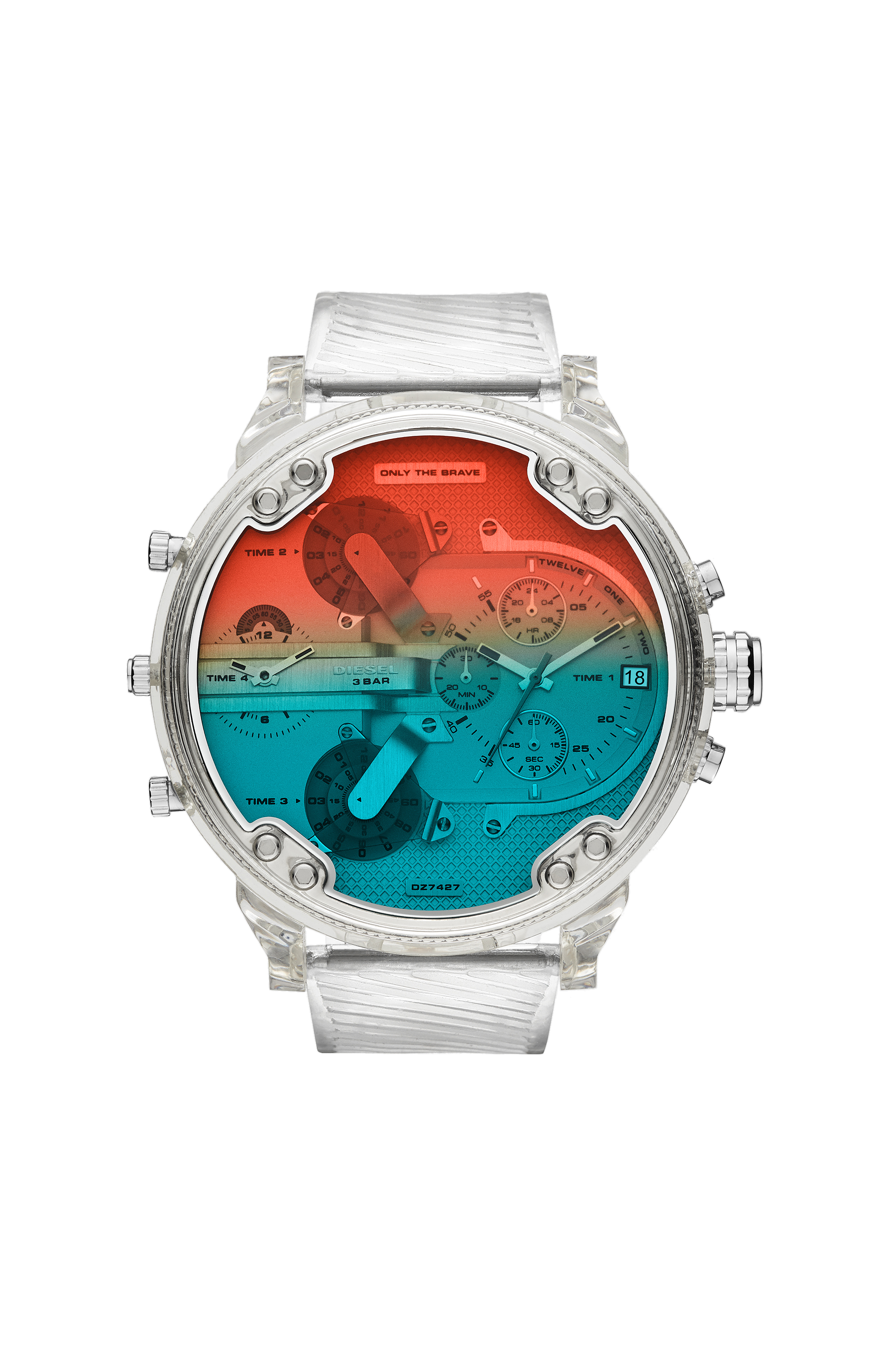 Diesel - DZ7427, Man's Mr Daddy 2.0 three-hand white watch in White - 1