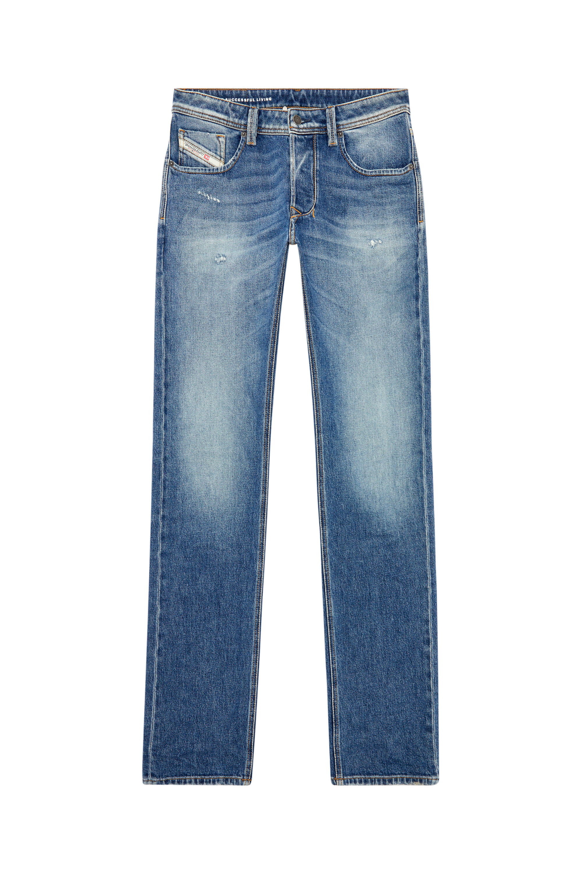 Diesel - Man's Regular Jeans 1985 Larkee 09I16, Medium blue - 3