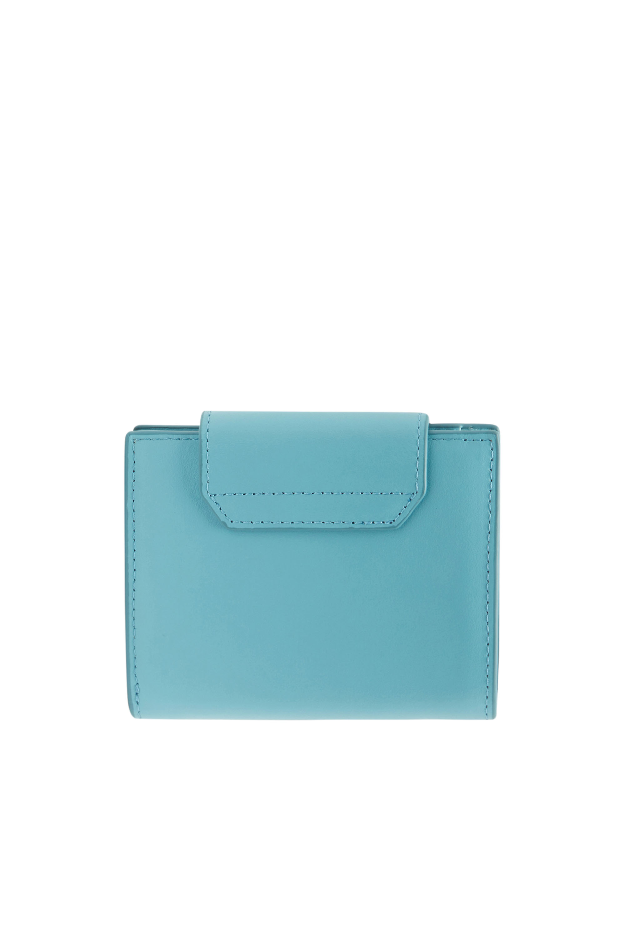 Diesel - CAMILLE, Woman's Colour-block leather wallet in Azure - 2