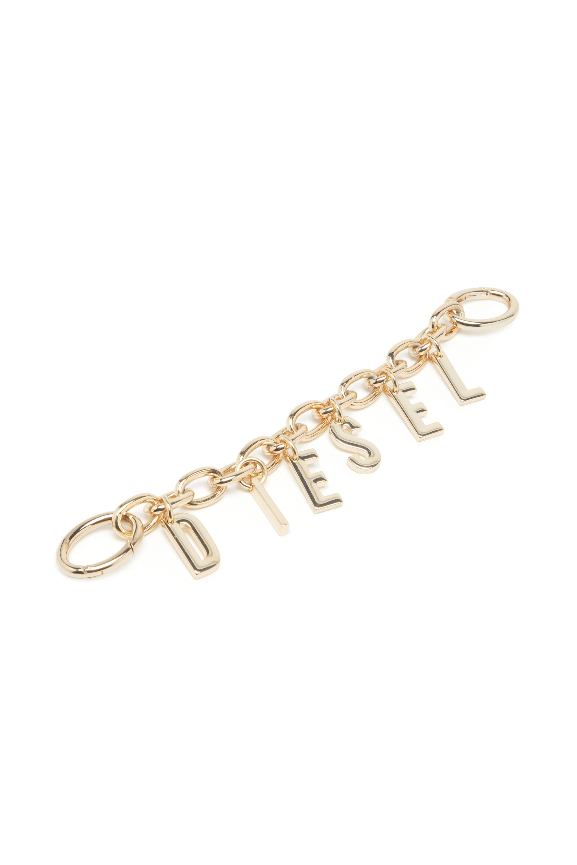 Diesel - A-LETTERS CHARM, Woman's Polished metal bag charm/charm bracelet in Gold - 2