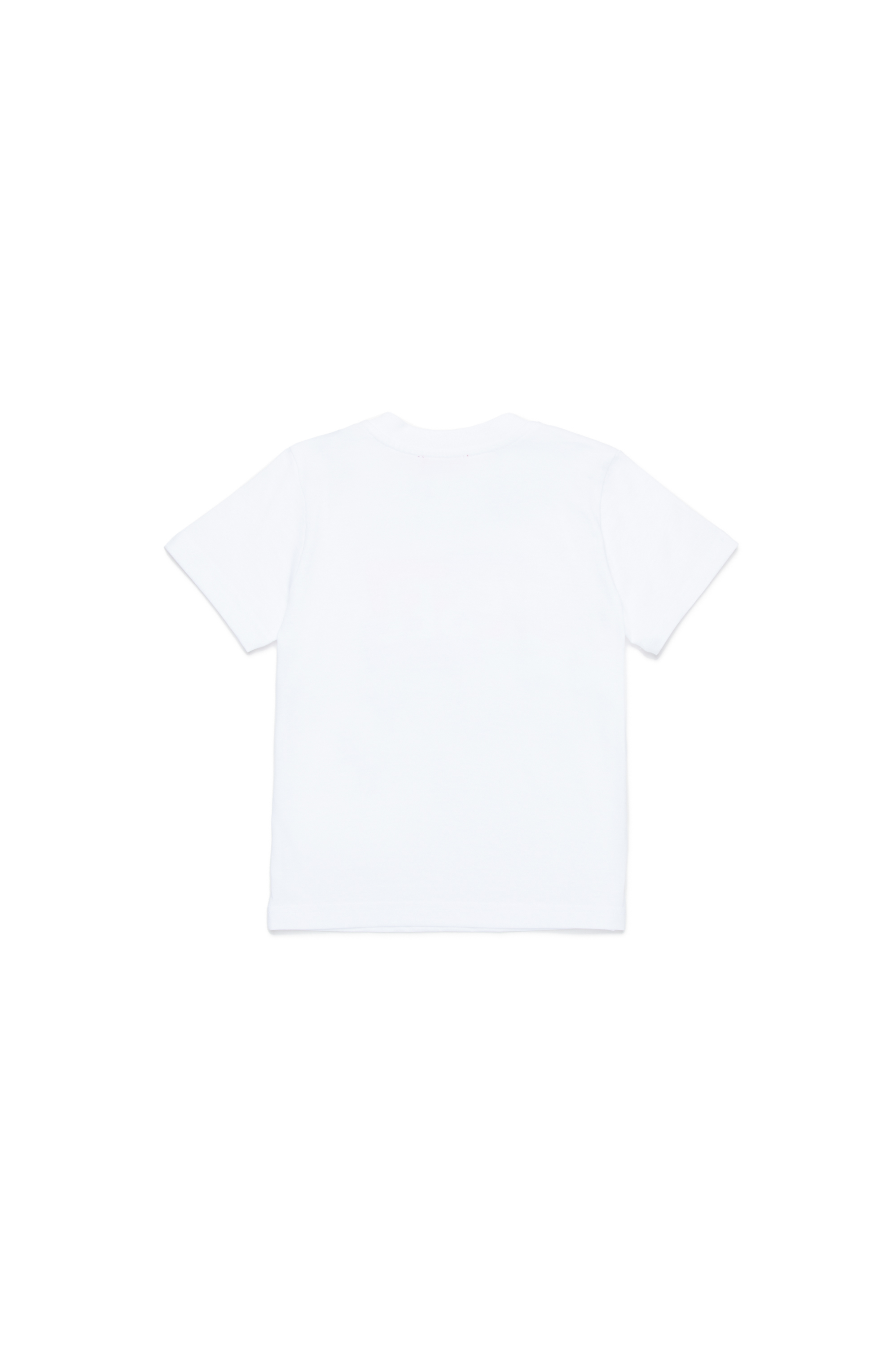 Diesel - TKANDB, Unisex's T-shirt with painted-effect logo in White - 2
