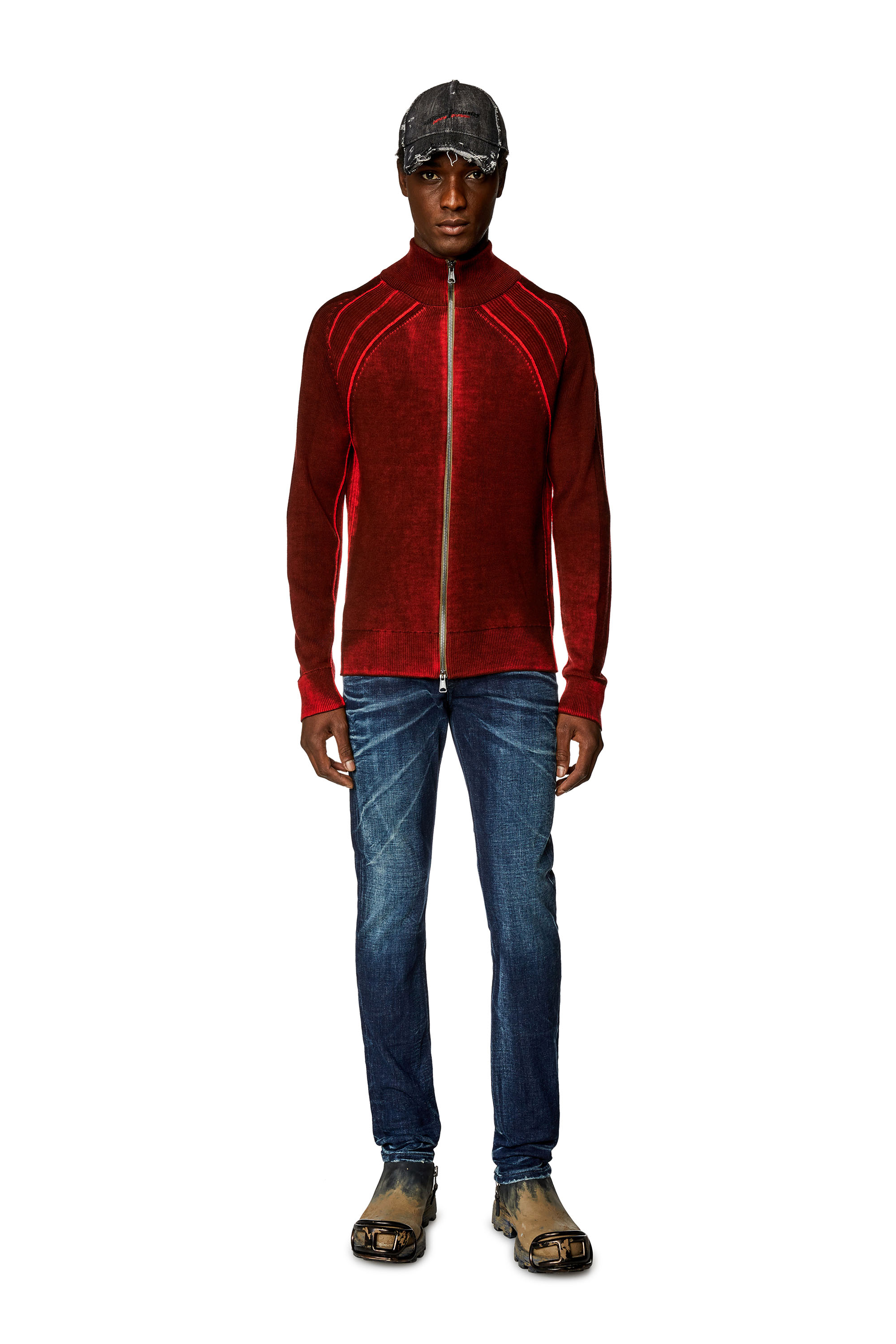 Diesel - Skinny Jeans 1979 Sleenker 09G34, Man's Skinny Jeans - 1979 Sleenker in Dark Blue - 2