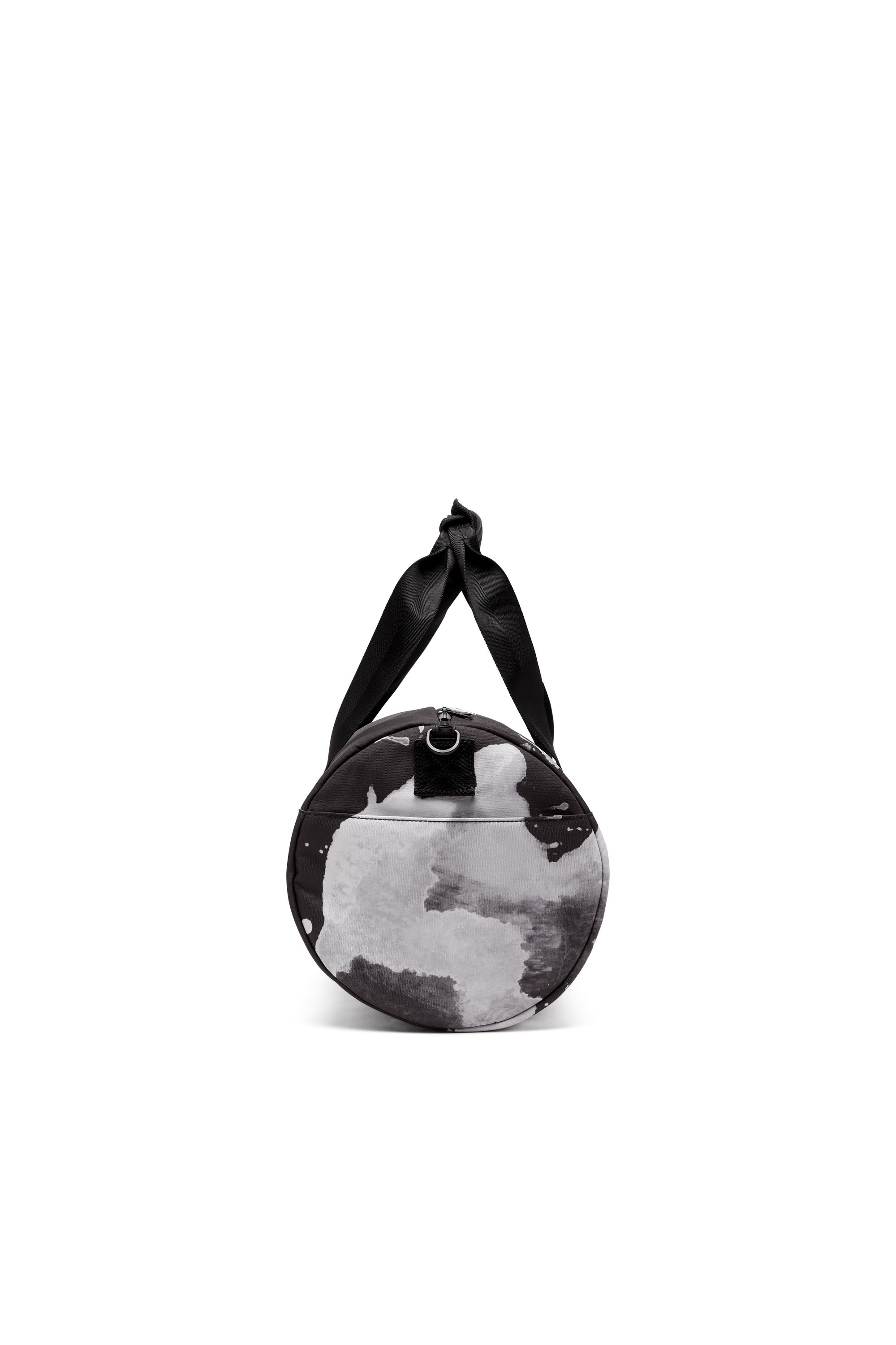 Diesel - RAVE DUFFLE X, Man's Rave Duffle X - Duffle bag in logo-printed fabric in Black - 3