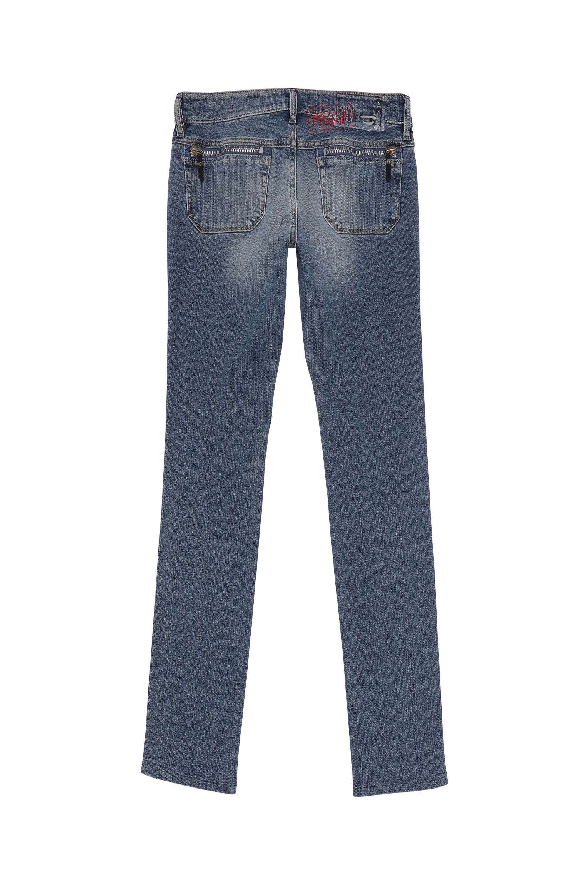 Diesel - Woman's SH DENIM PANT, Medium blue - 2