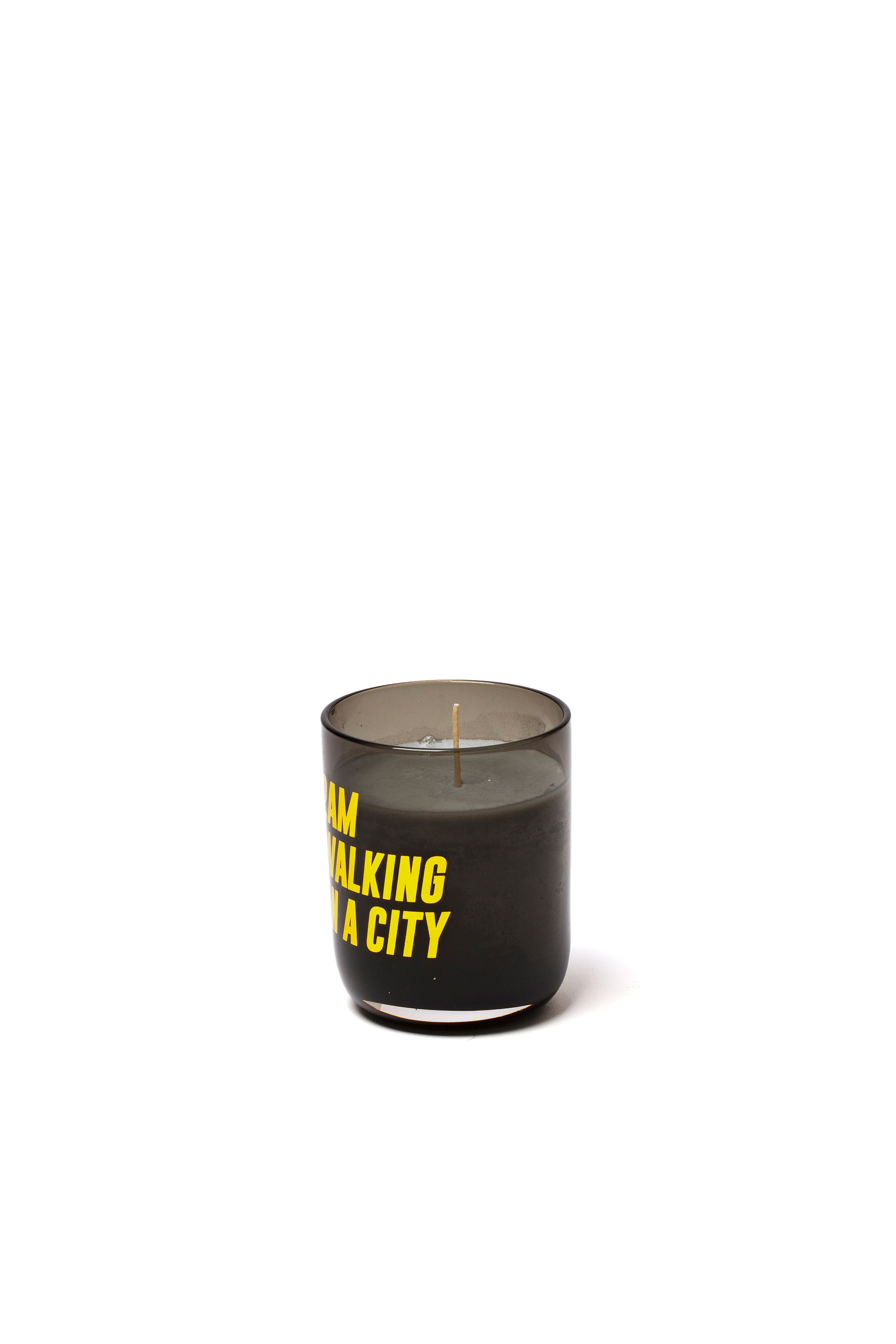 Diesel - 11172 HOME SCENTS, Unisex's Candle in glass jar "memories-2am walking in a city" in Black - 2