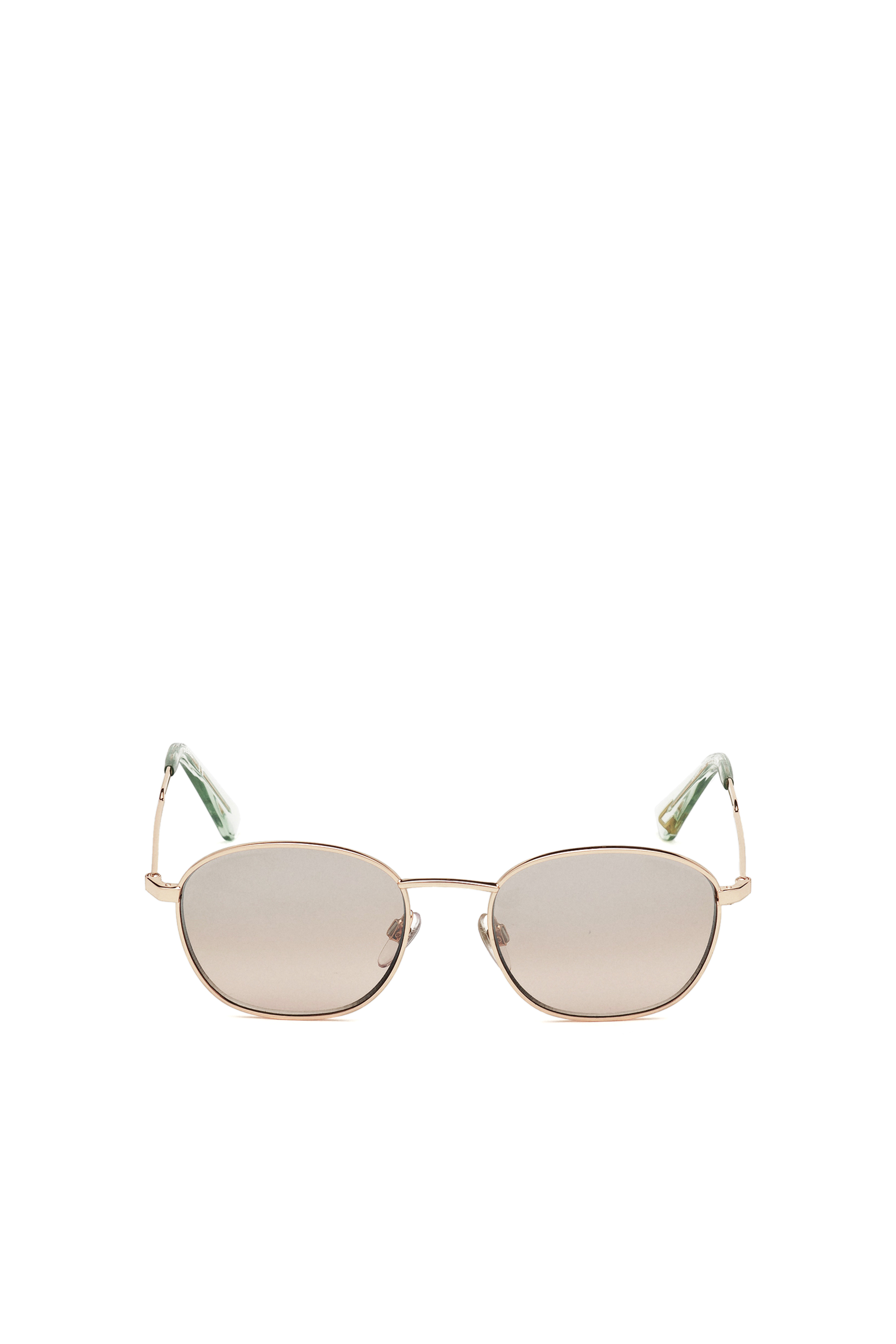 Diesel - DL0307, Unisex's Unisex sunglasses with rounded silhouette in Face Powder - 2