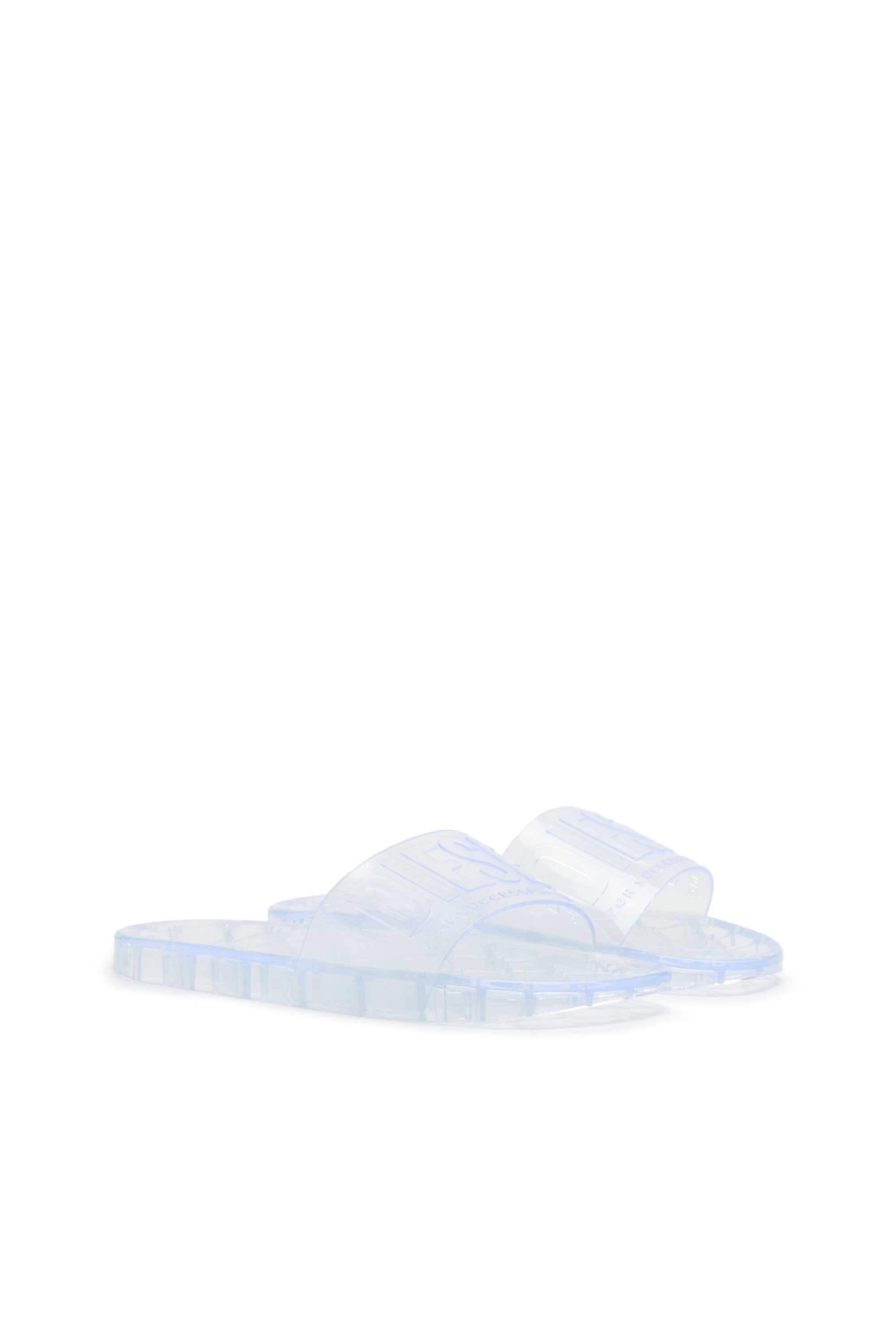 Diesel - SA-KARAIBI GL X, Woman's Sa-Karaibi-Pool slides in clear PVC in White - 2